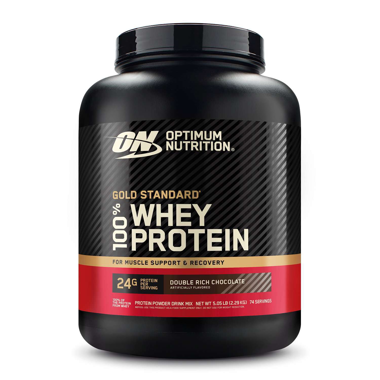 Gold Standard 100% Whey&trade; - Double Rich Chocolate (74 Servings)