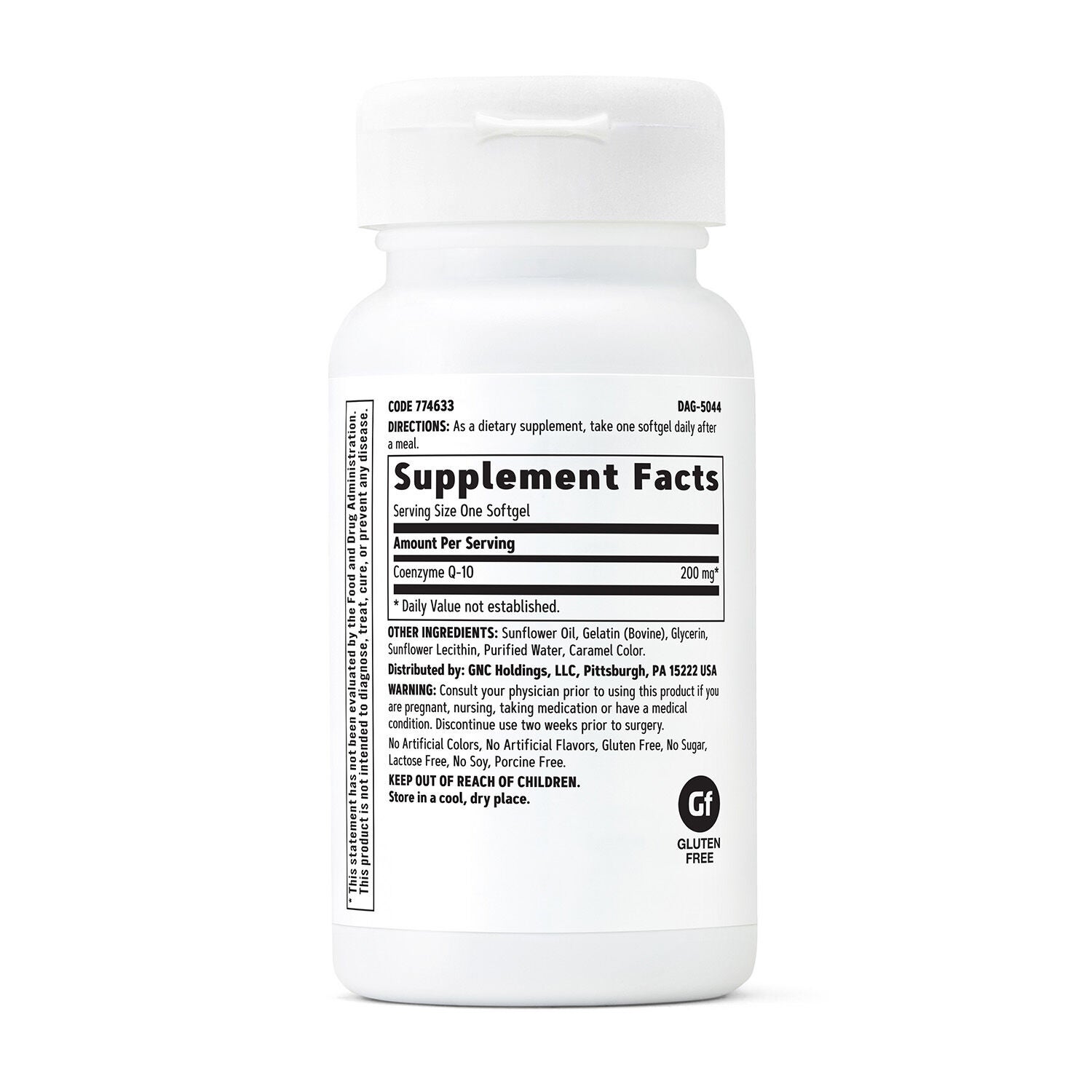 CoQ-10 200mg - 30 Softgels (30 Servings)  | GNC