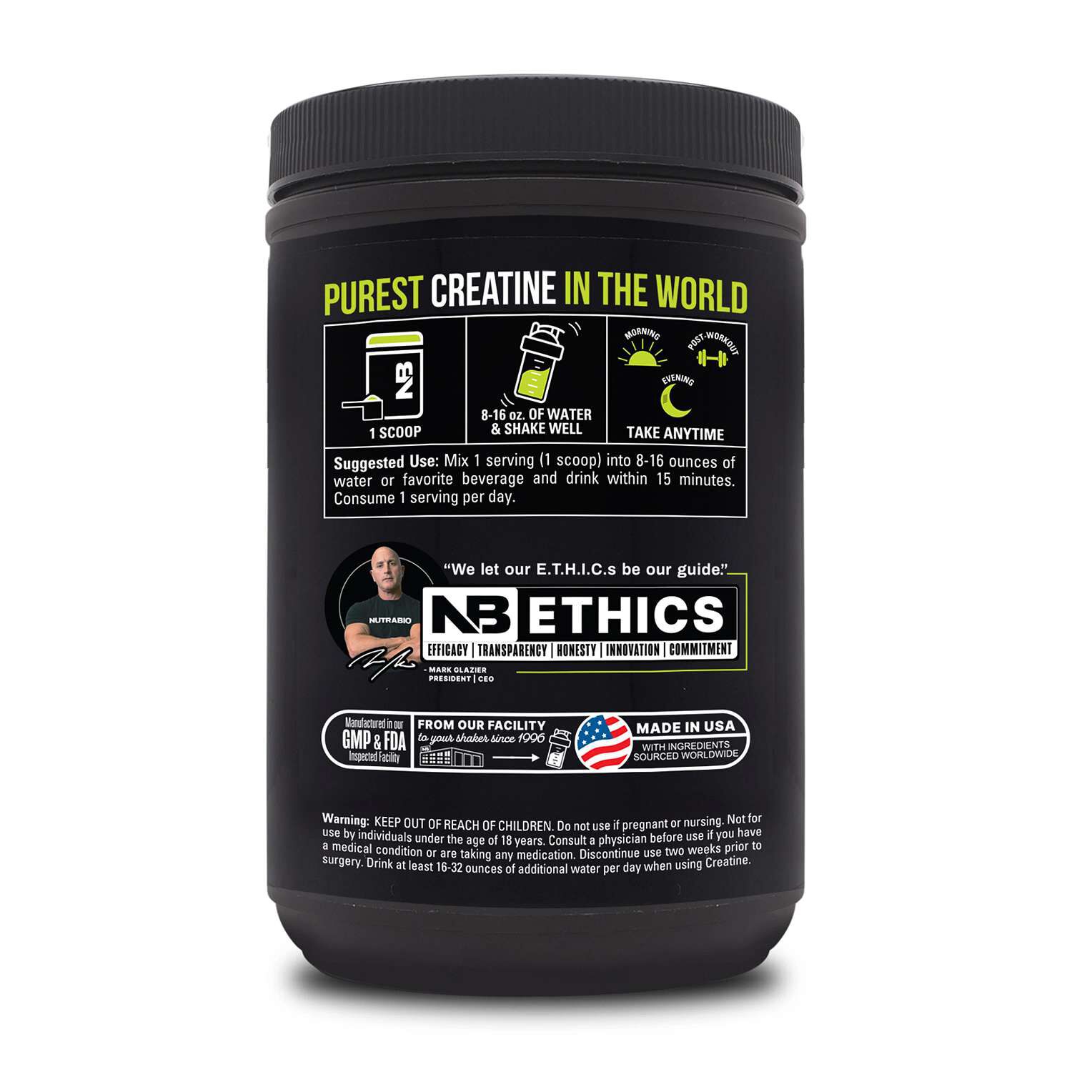 Creatine Monohydrate - 60 Servings