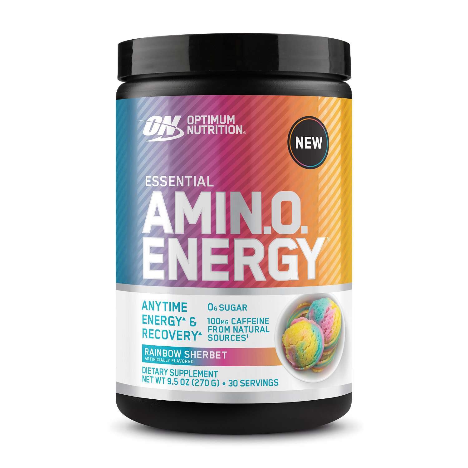 Essential AMIN.O. Energy - Rainbow Sherbet (30 Servings) Rainbow Sherbet | GNC