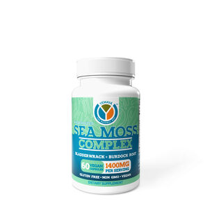 Sea Moss Complex 1400mg - 60 Vegan Capsules &#40;30 Servings&#41;  | GNC