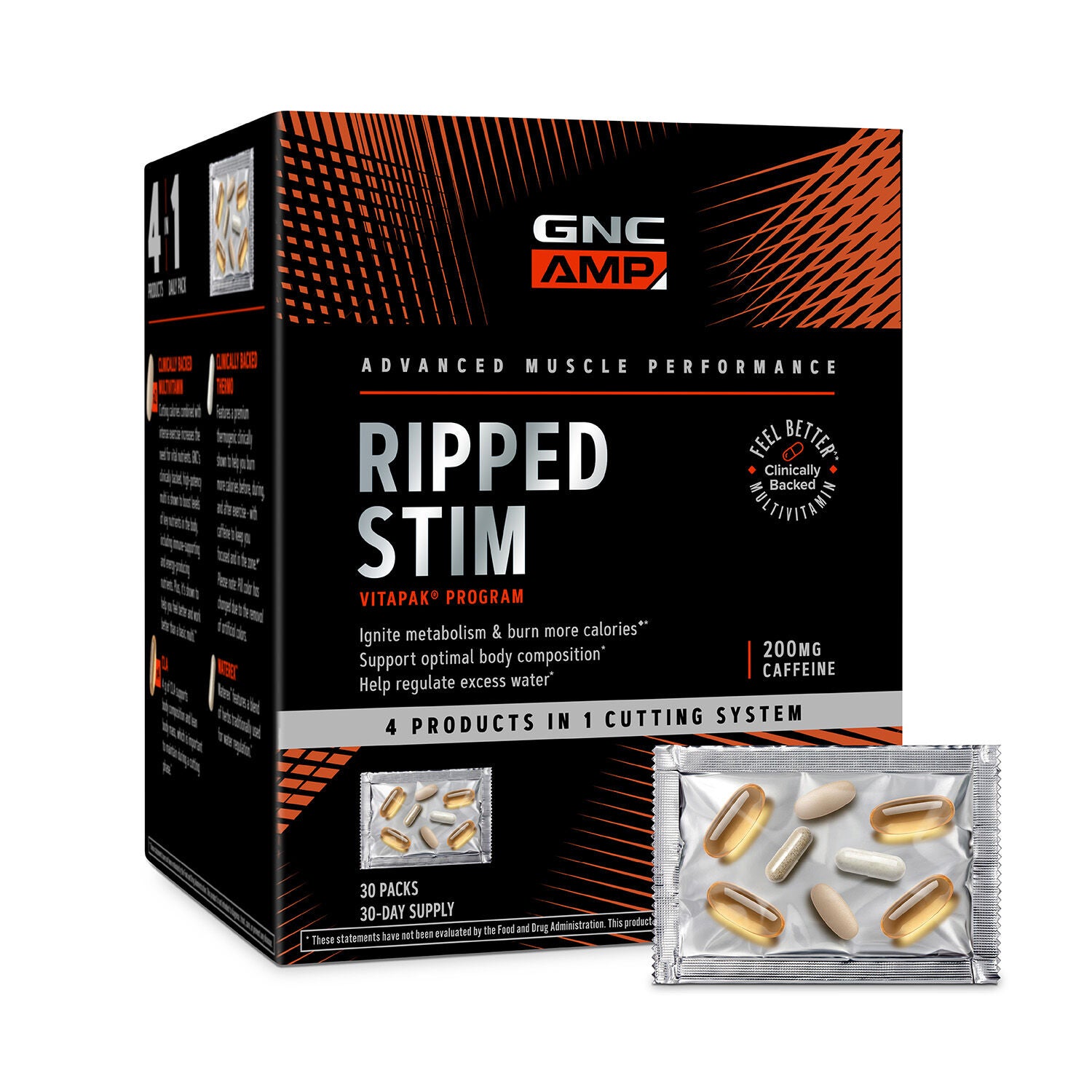 Ripped Vitapak Program (1 Monthly Supply) | GNC