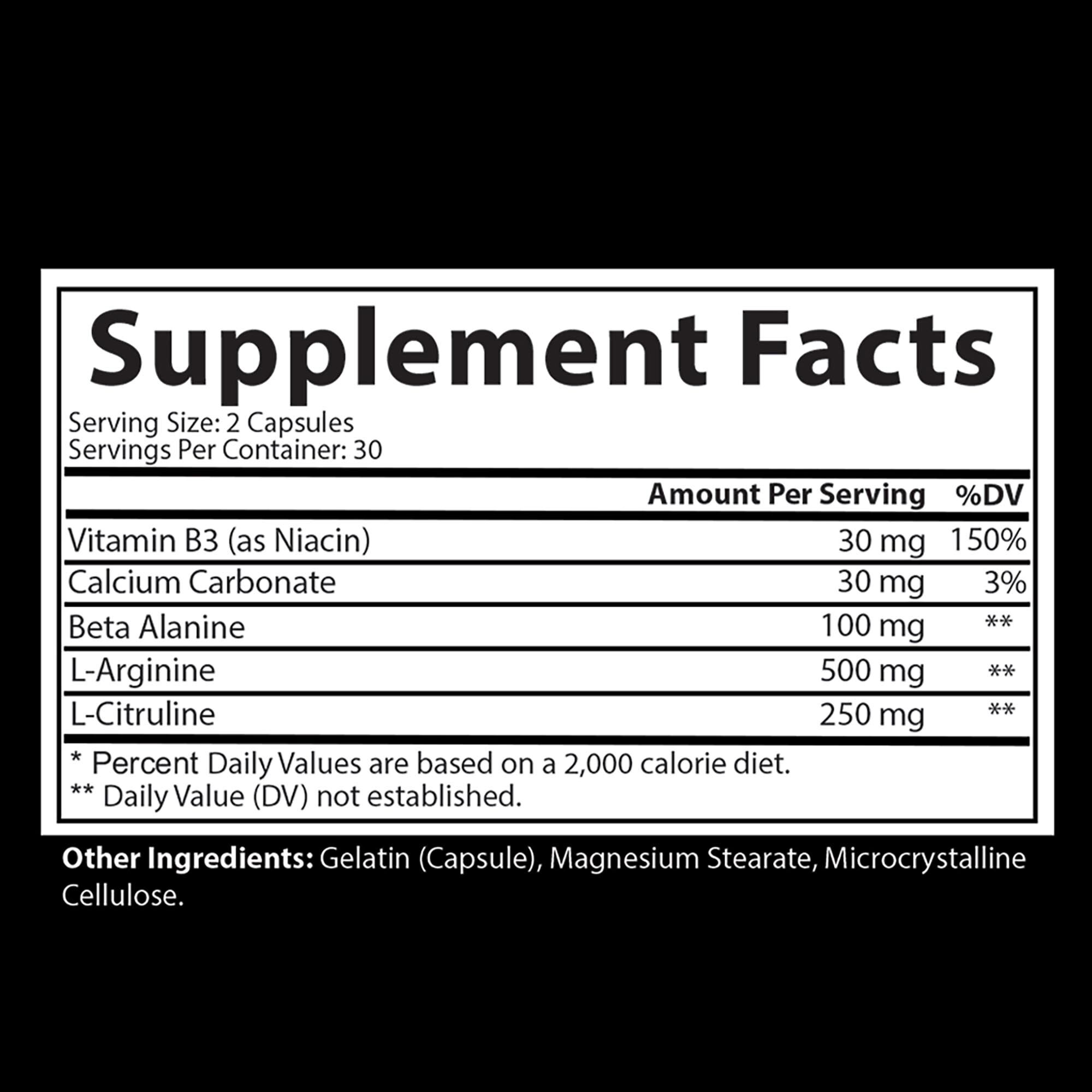 Monster Test: Extreme N.O. Boost - 60 Capsules (30 Servings)  | GNC