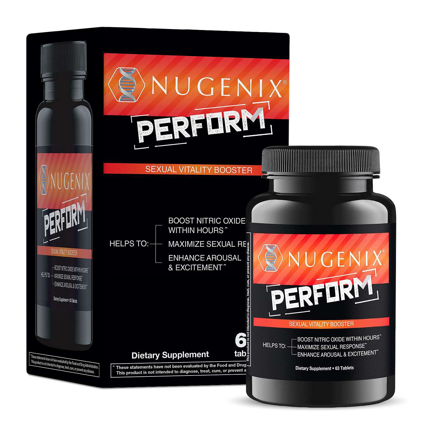 Perform: Sexual Vitality Booster - 63 Tablets (21 Servings)