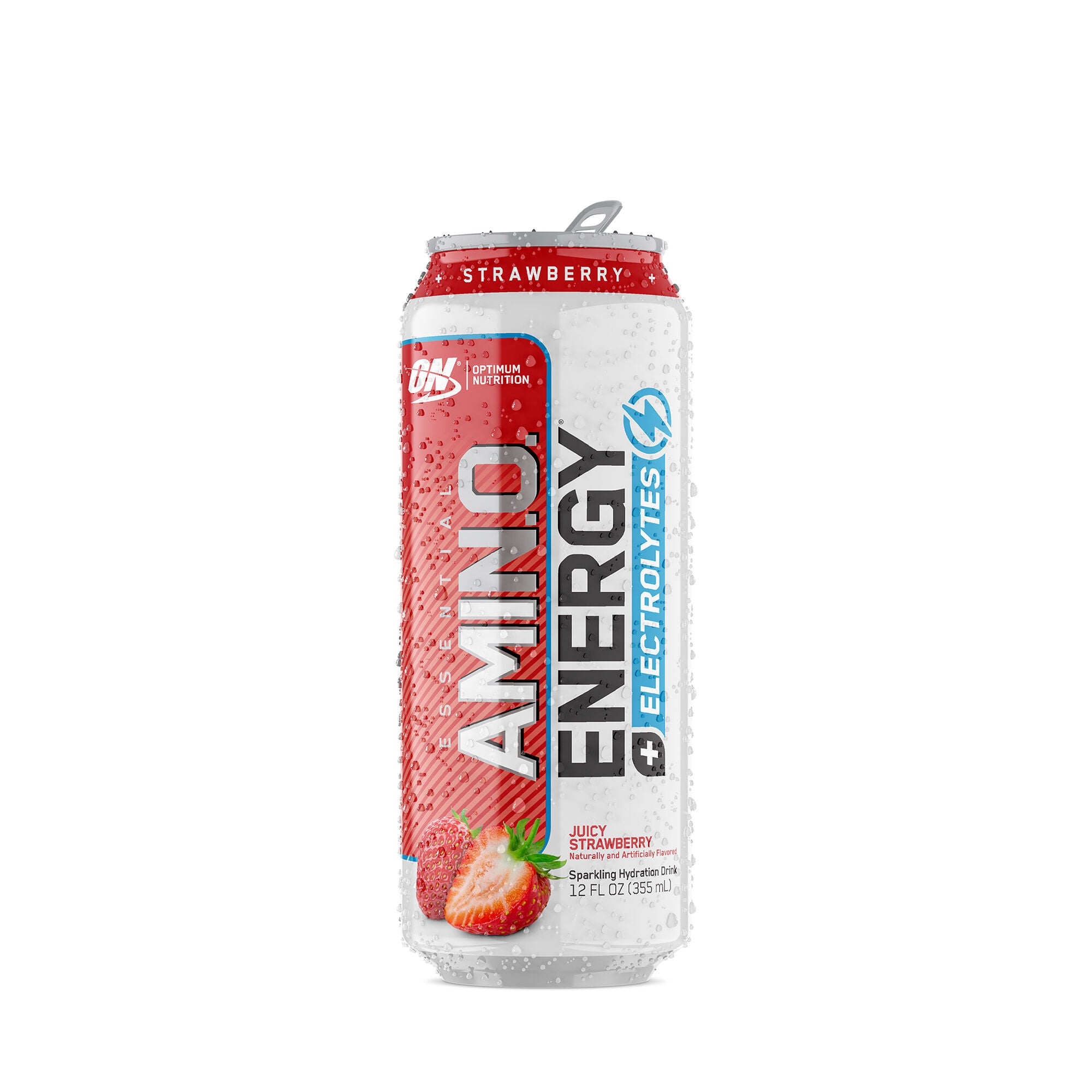 Optimum Nutrition Essential Amin O Energy Electrolytes Juicy Strawberry Gnc