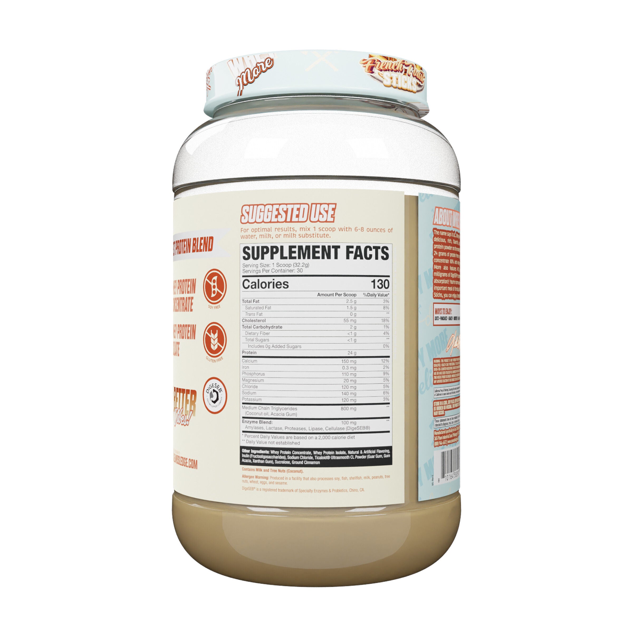 Whey More - French Toast Sticks (30 Servings)