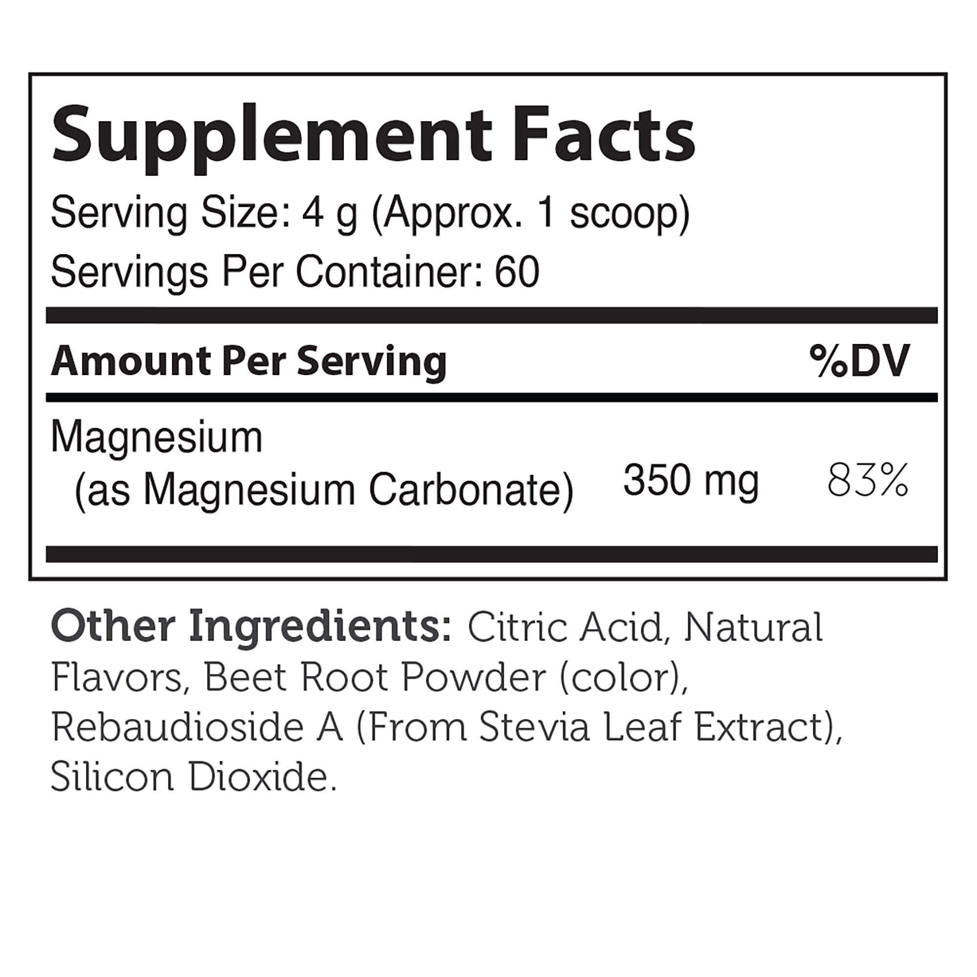 Magnesium Powder - 8.5 oz. (60 Servings)  | GNC