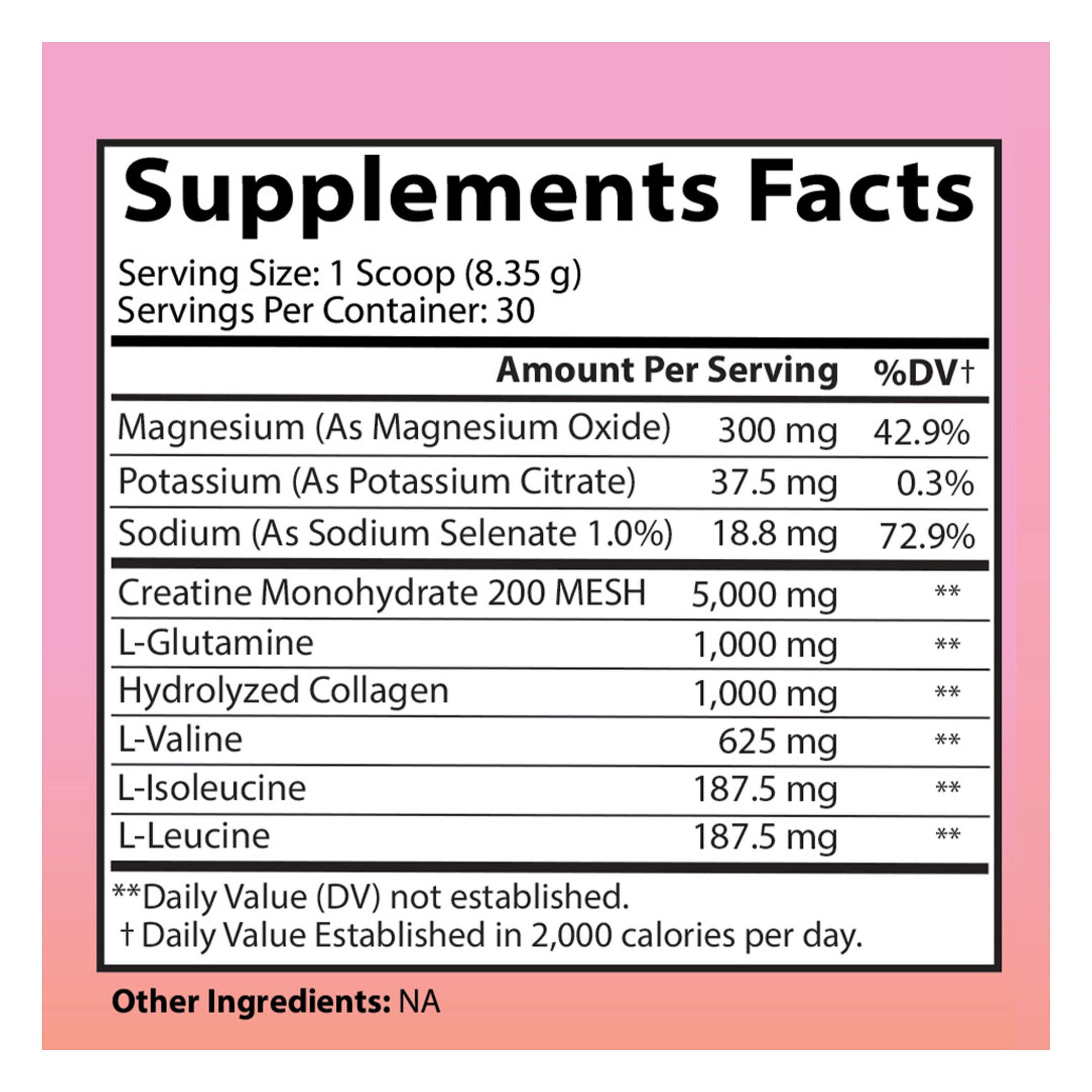 Better Booty BBL Powder - Unflavored (30 Servings)