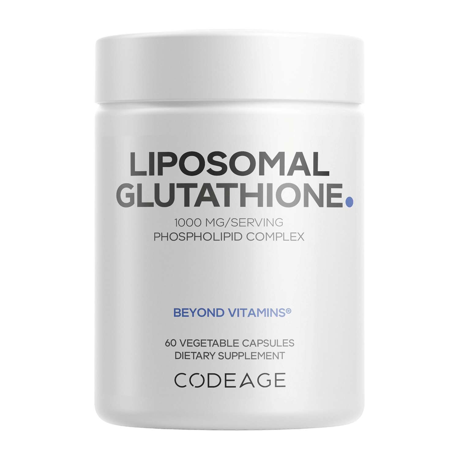 Liposomal Glutathione 1,000mg - 60 Capsules (30 Servings)  | GNC