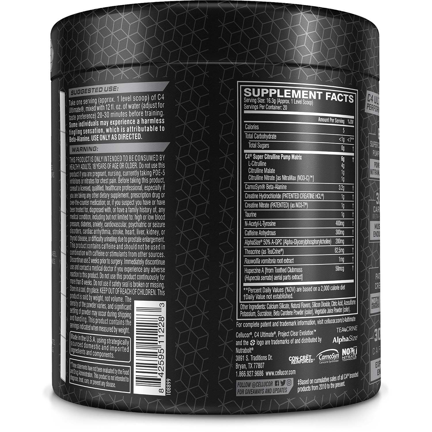 Cellucor® C4 Ultimate® - Orange Mango | GNC
