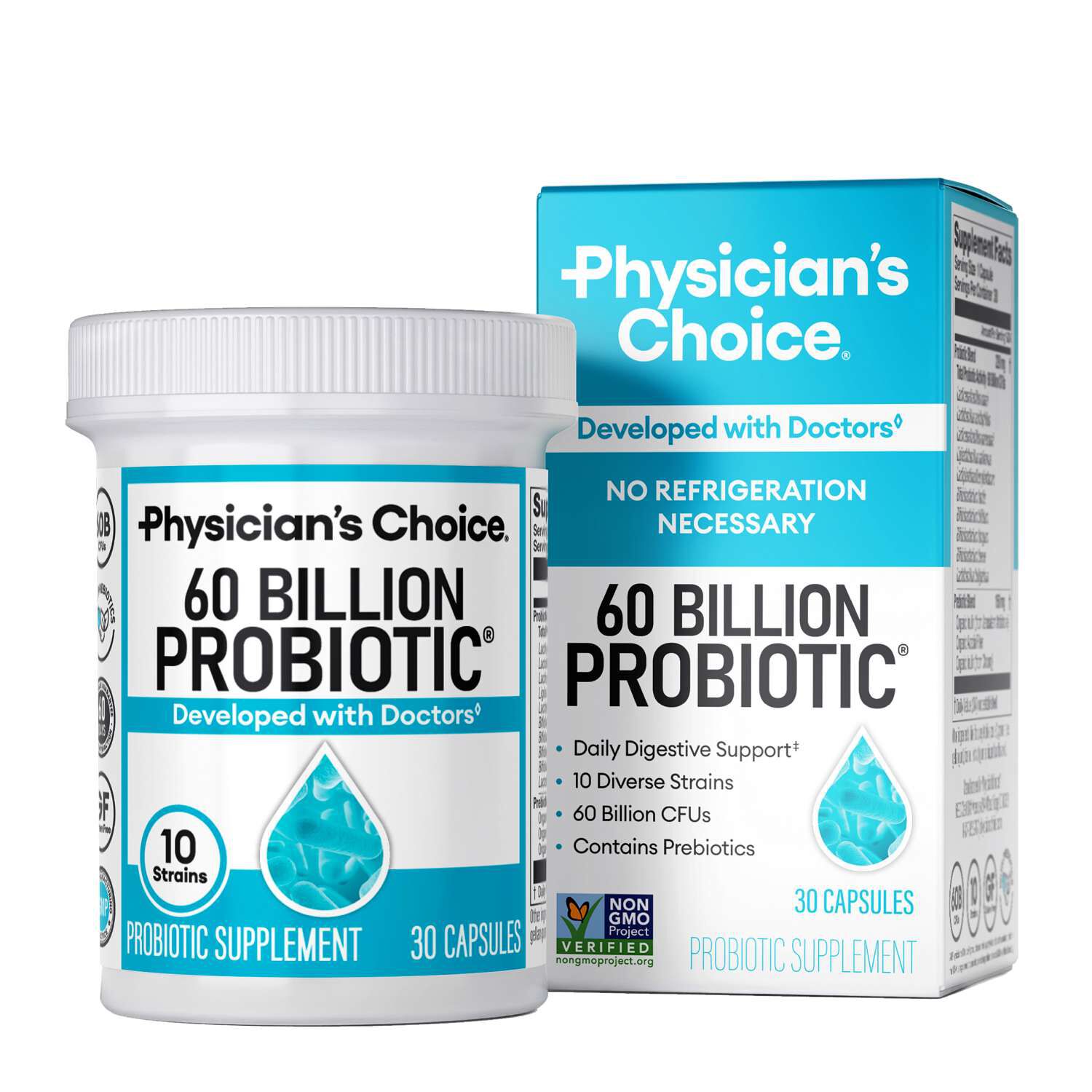 60 Billion Probiotic - 30 Capsules (30 Servings)  | GNC