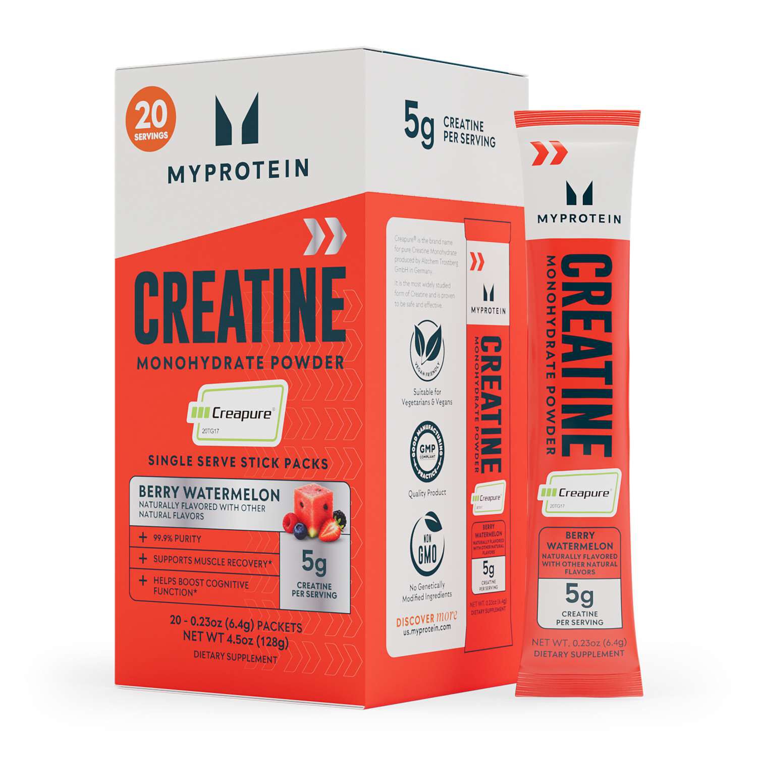 Creapure&reg; Creatine Monohydrate - Berry Watermelon (20 Servings) Berry Watermelon | GNC