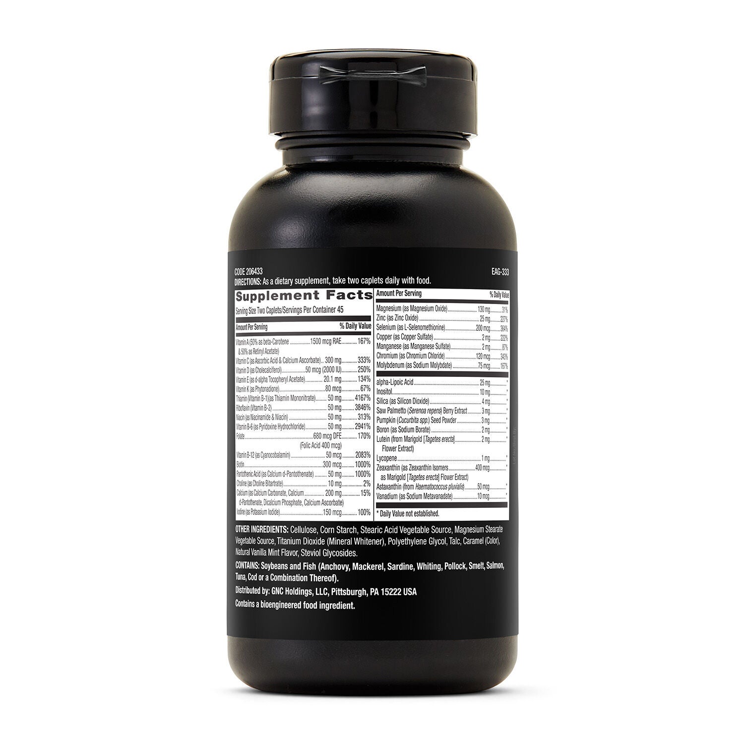 Multivitamin - 90 Caplets (45 Servings)  | GNC