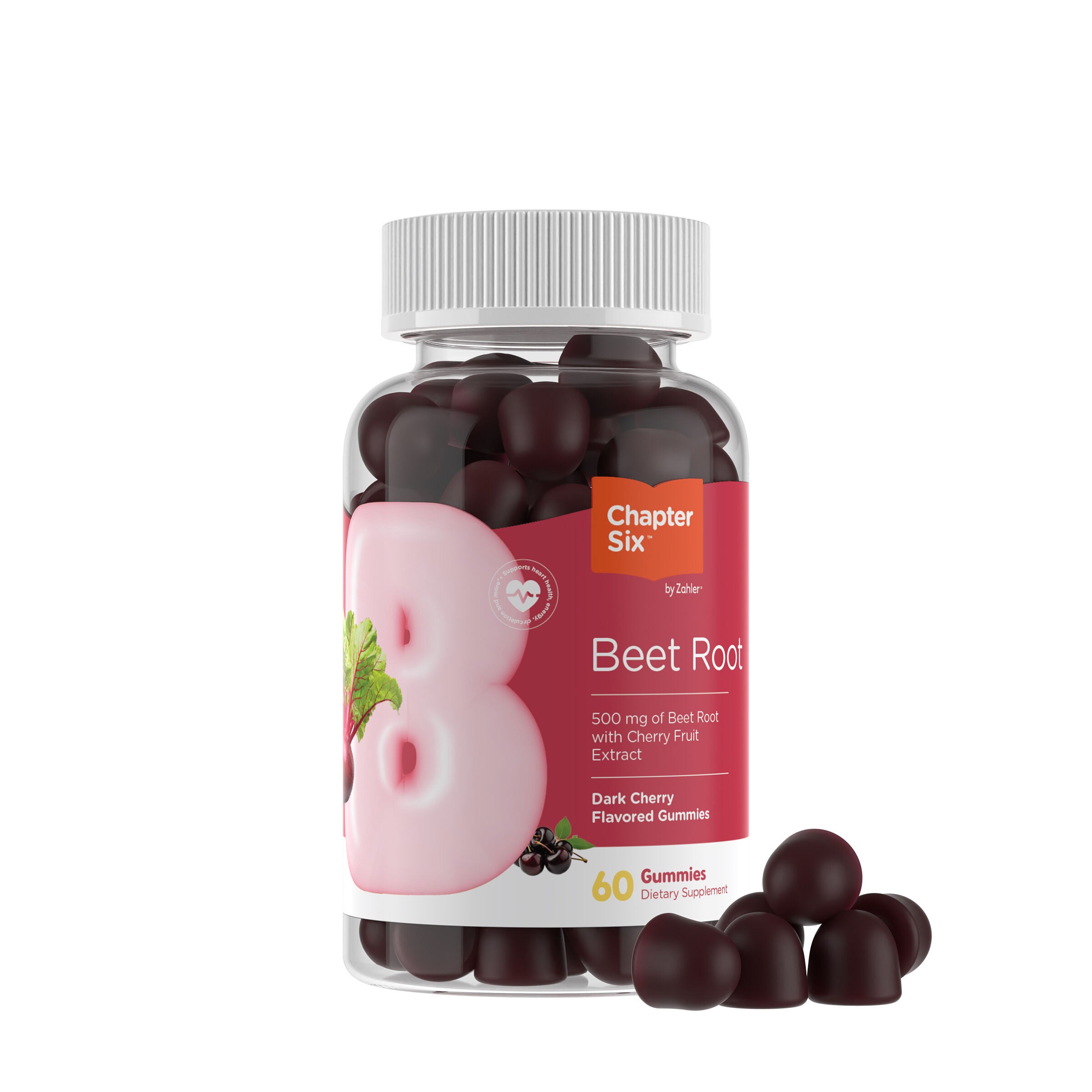 Chapter Six: Beet Root - Dark Cherry - 60 Gummies (30 Servings)  | GNC