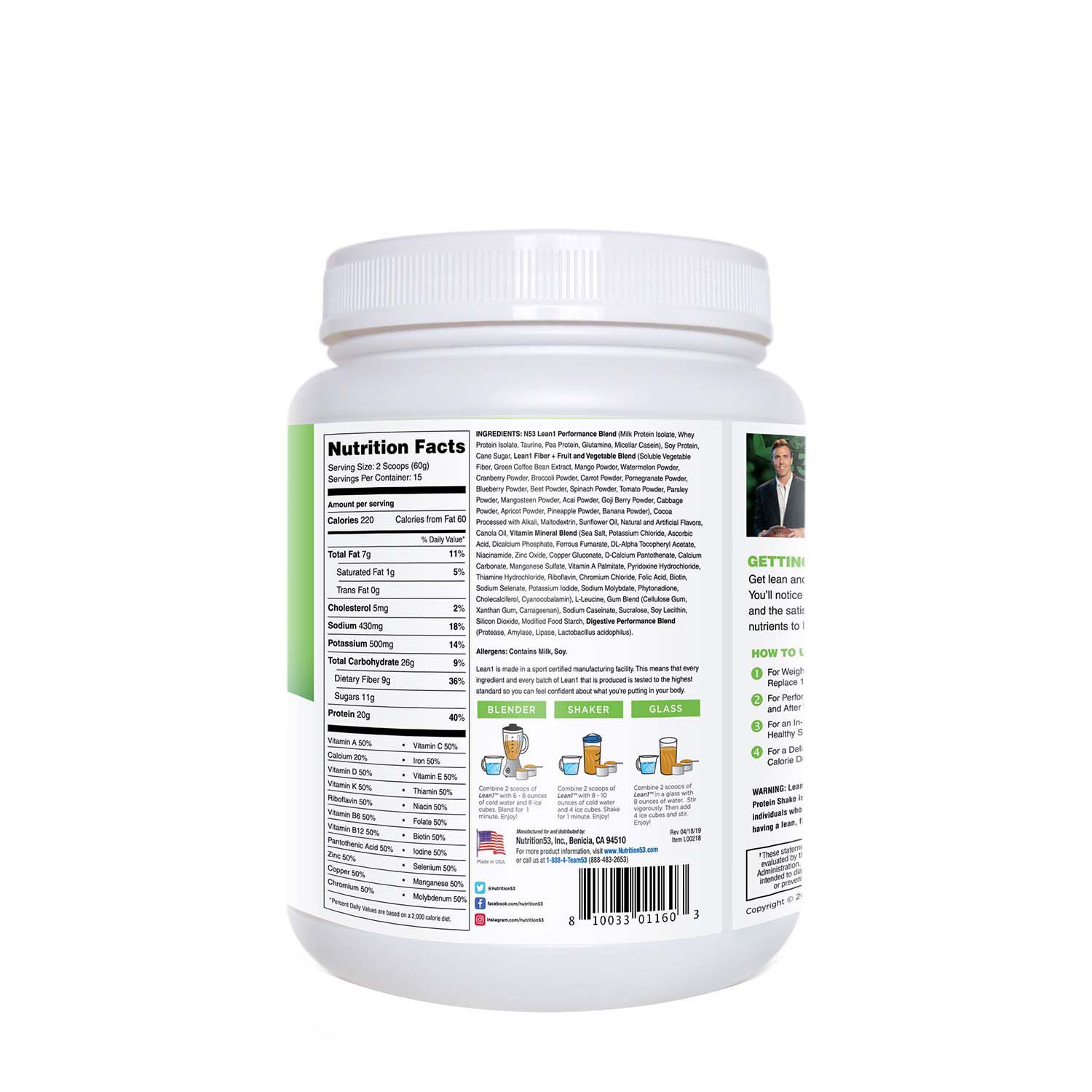 Original Lean1™ - Chocolate Peanut Butter - 31.7 oz.