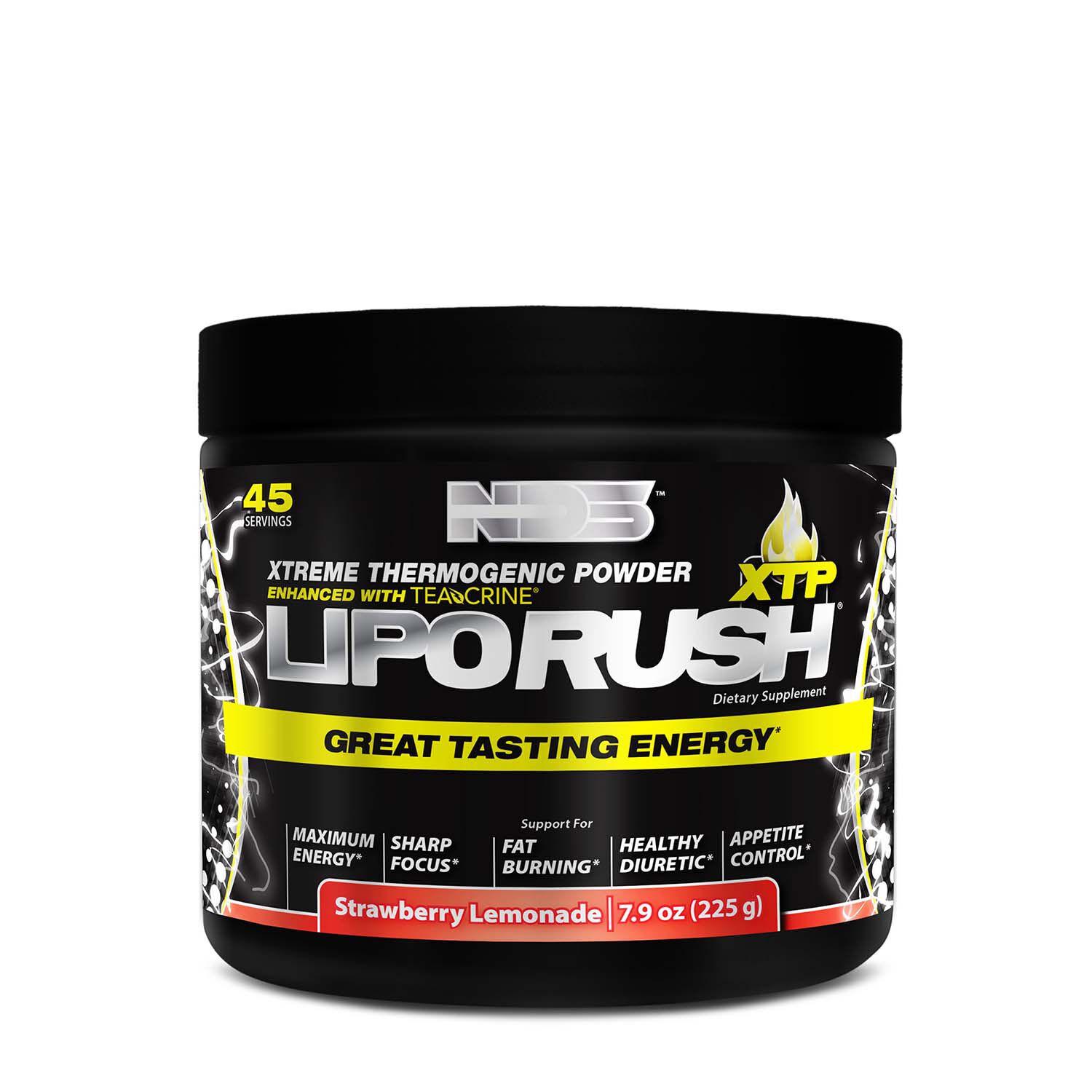 LipoRUSH&reg; XTP - Strawberry Lemonade - 7.9 oz. (45 Servings) Strawberry Lemonade | GNC