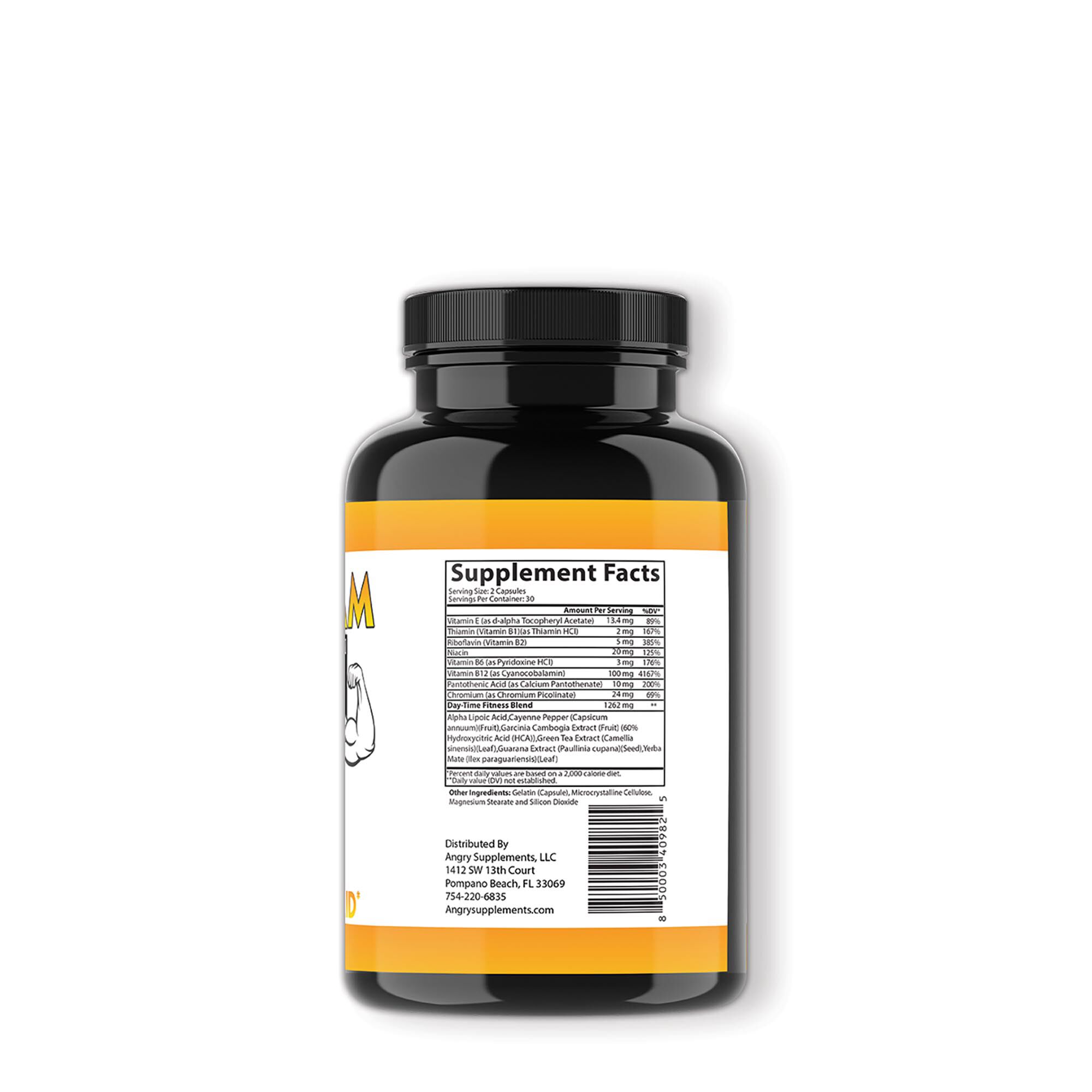 Monster Test: AM Fat Burner - 60 Capsules (30 Servings)  | GNC