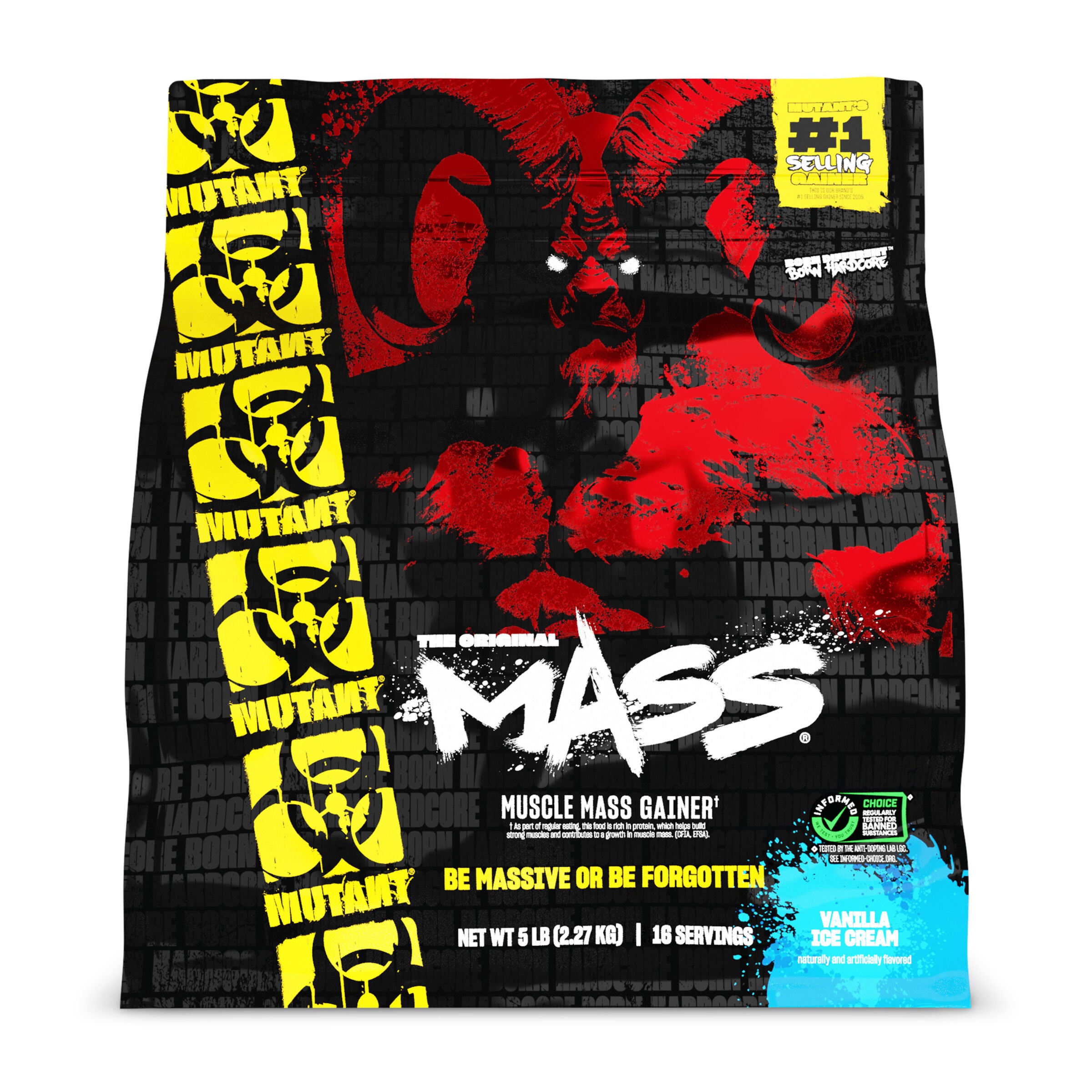 Mass Gainer - Vanilla Ice Cream (16 Servings)  | GNC