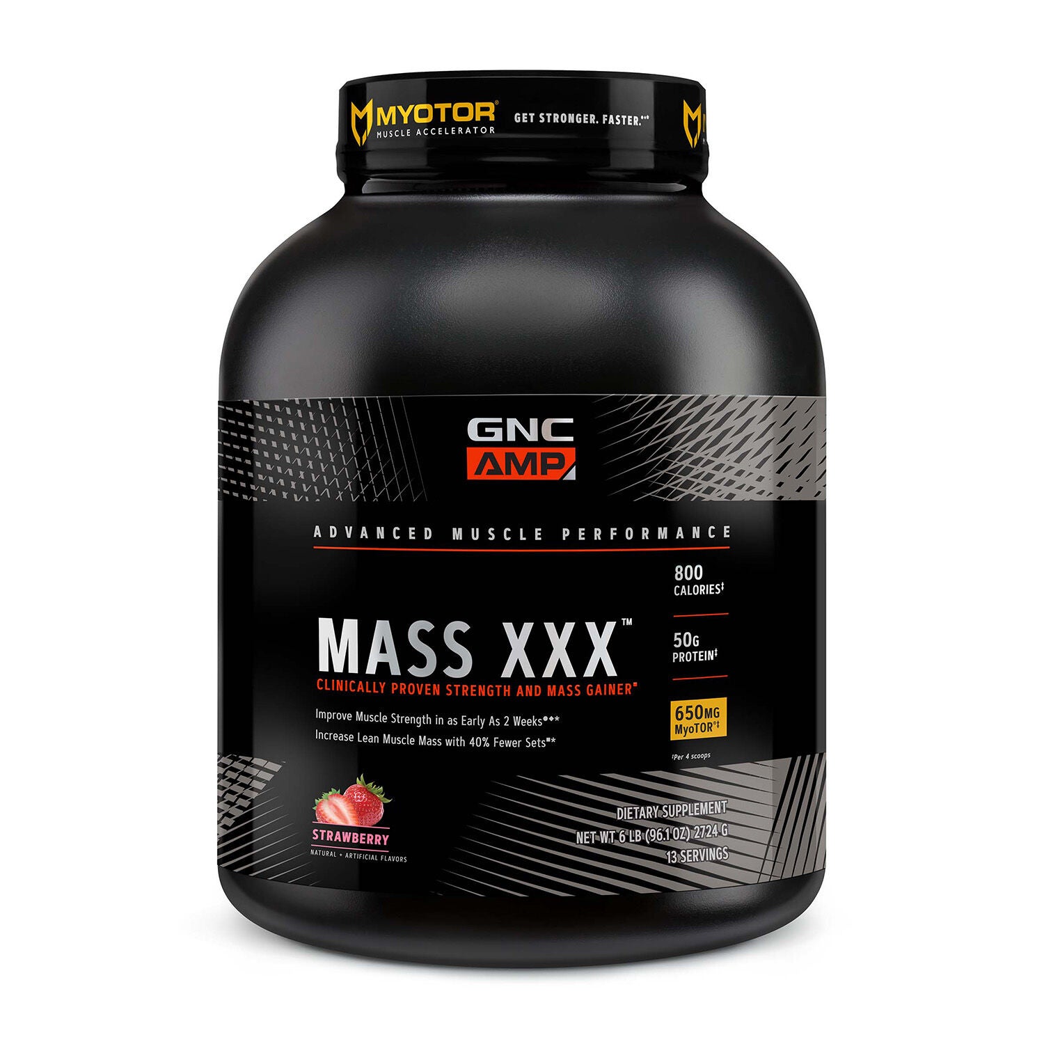 MASS XXX&trade; with MyoTor&reg; - Strawberry (13 Servings) Strawberry | GNC