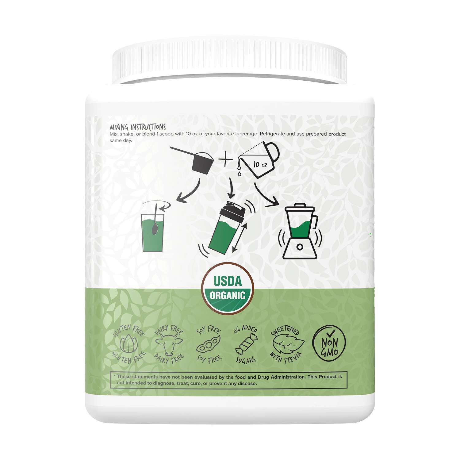 Vulcanic Supergreens - Unflavored -7.9 oz. (45 Servings)