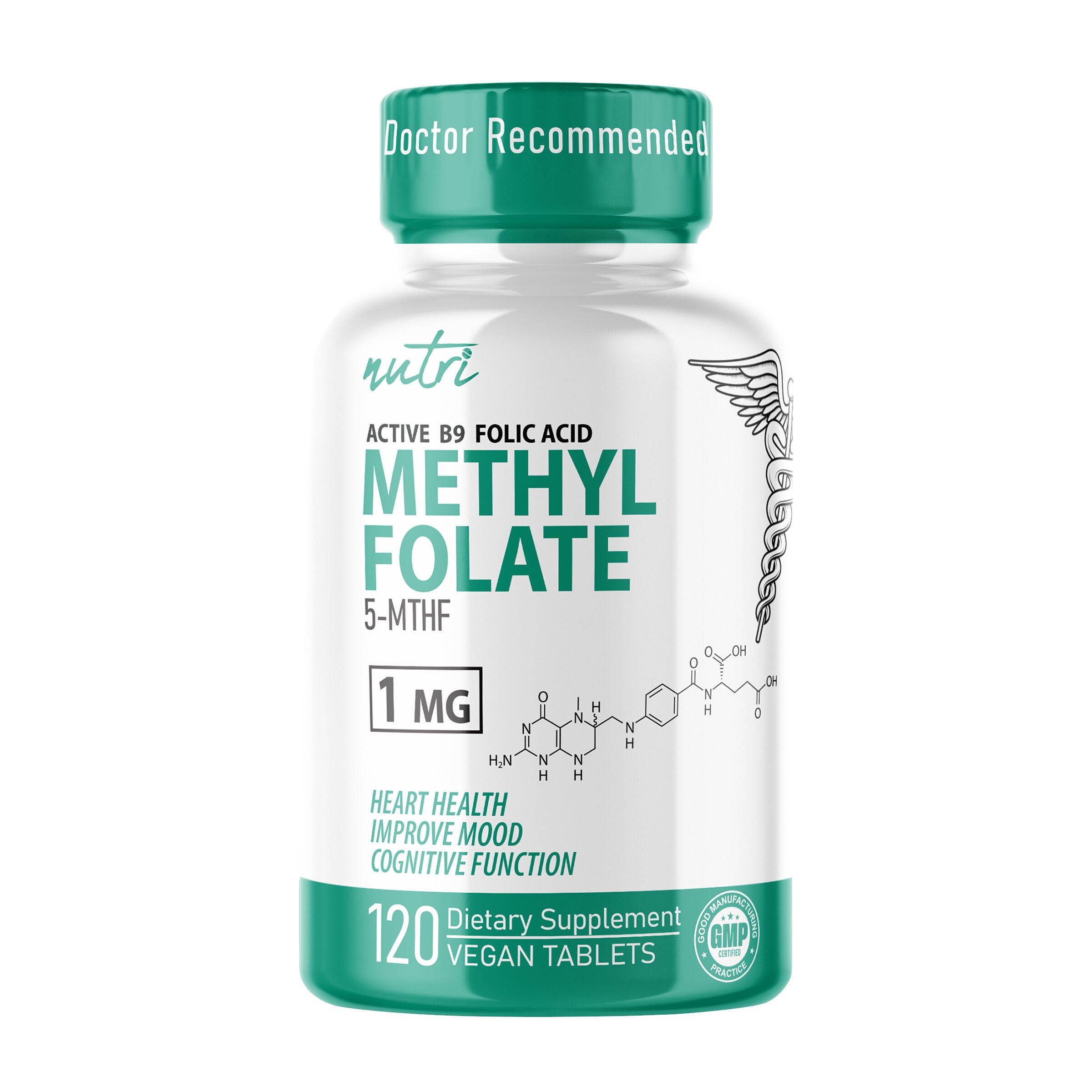 Methylfolate 1mg (120 Servings) | GNC
