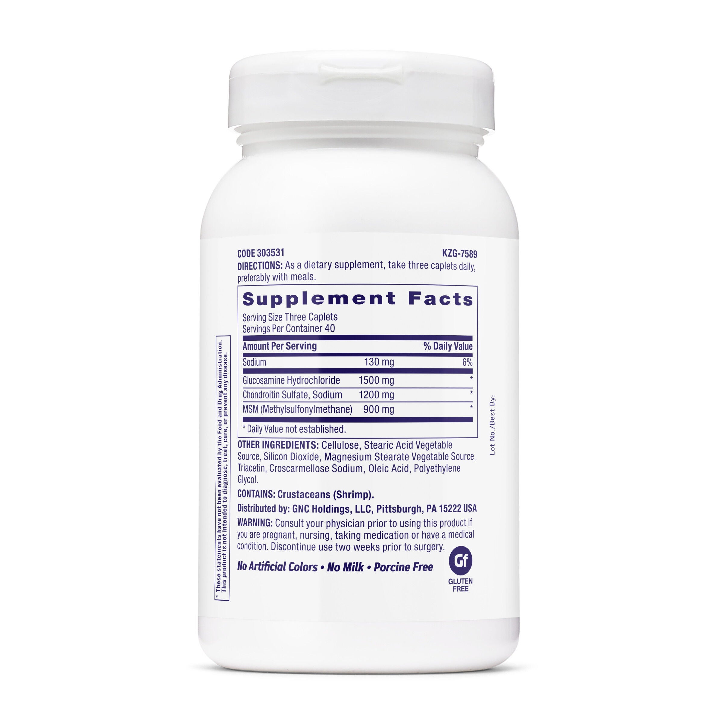 TriFlex Joint Support - 120 Caplets (40 Servings)  | GNC