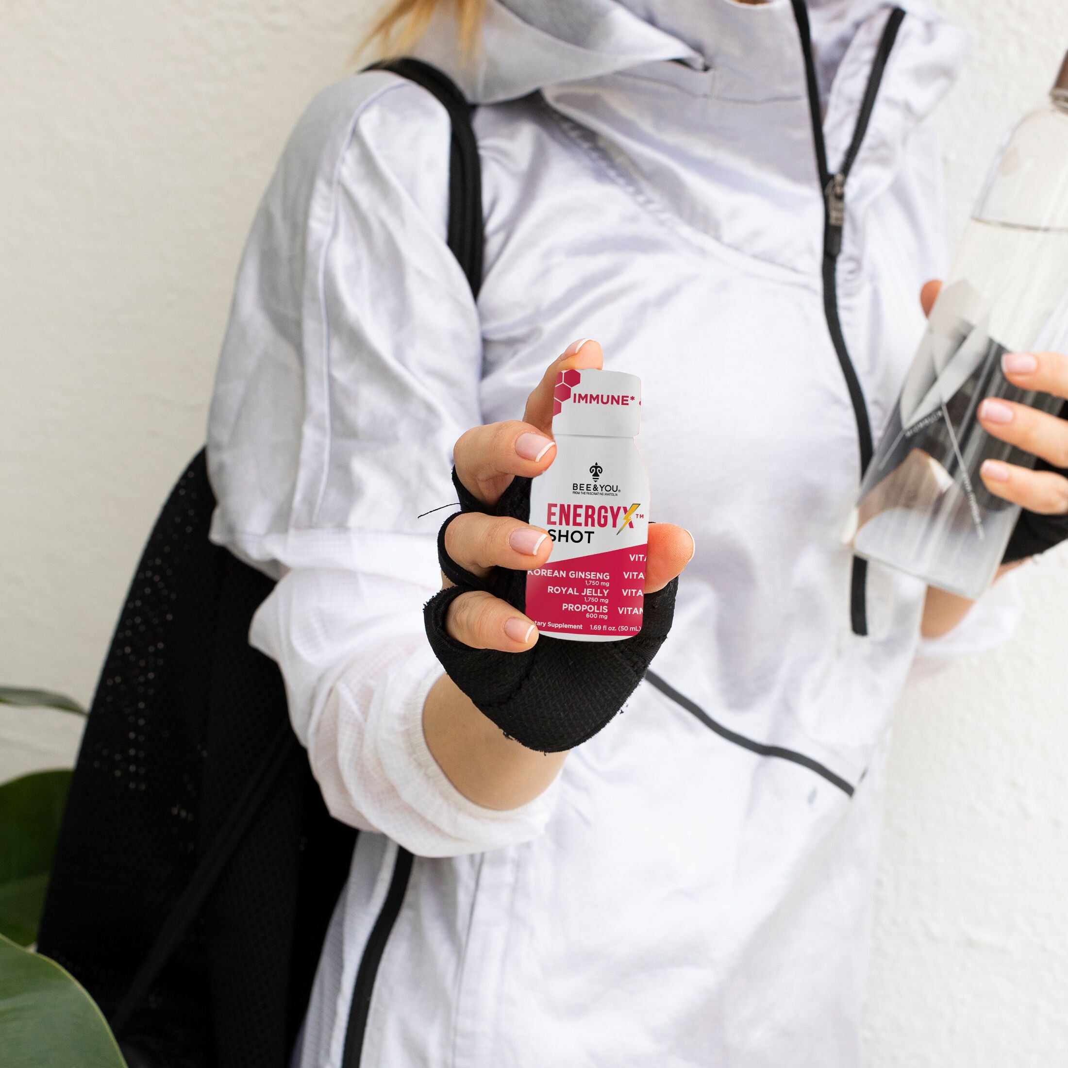 Natural Energy Shot with Ginseng (Caffeine Free) - 1.69 oz. (12 Bottles)  | GNC