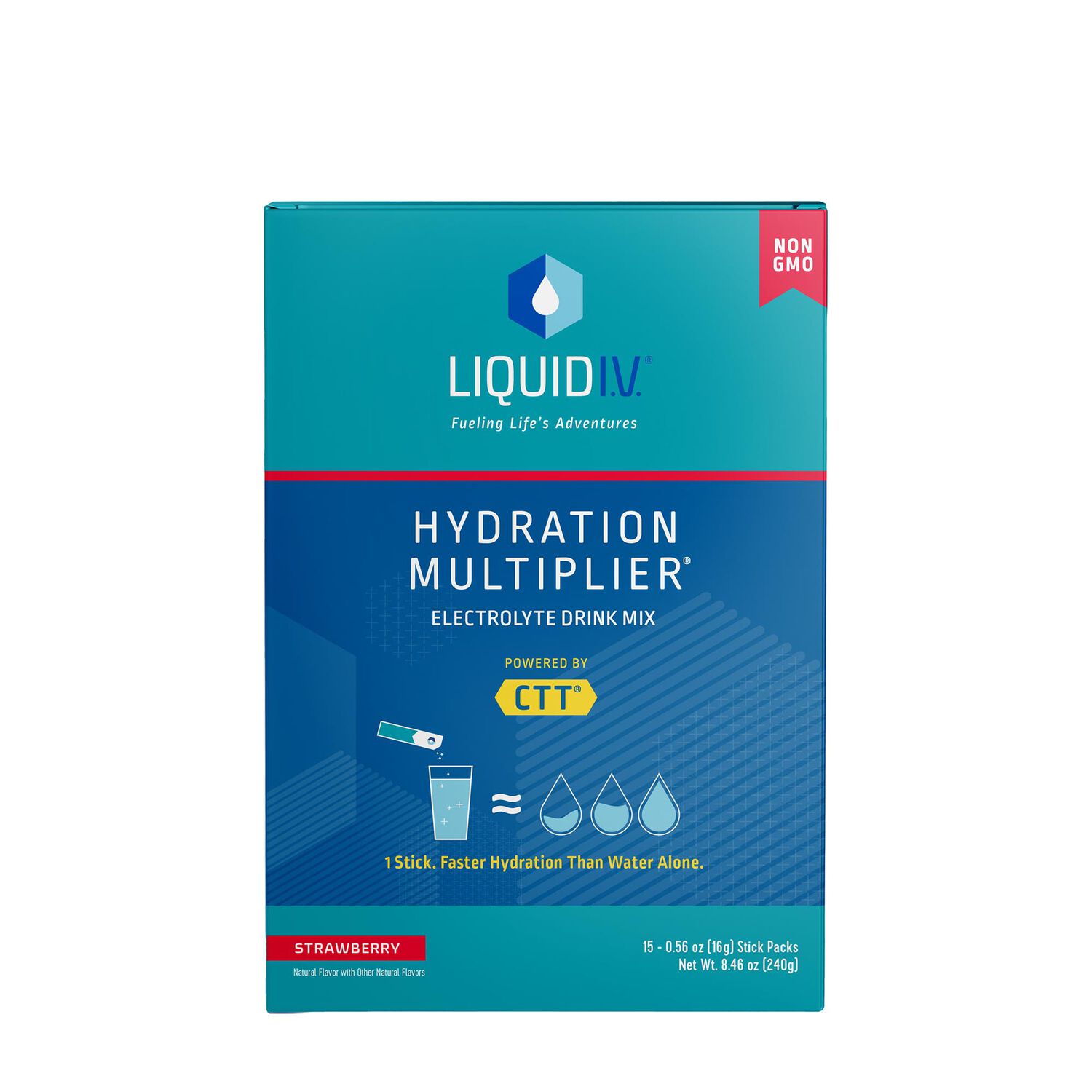 Hydration Multiplier Drink Mix - Strawberry &#40;15 Stick Packs&#41;  | GNC
