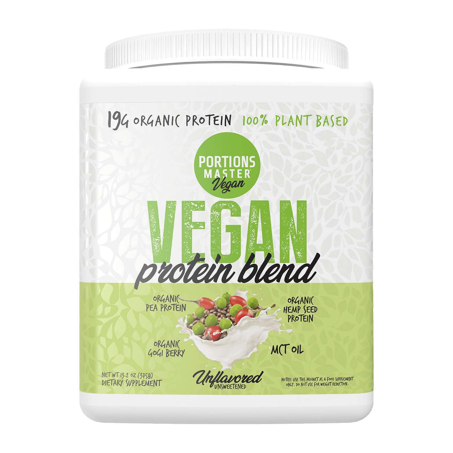Vegan Protein Blend - Unflavored (15 Servings)  | GNC
