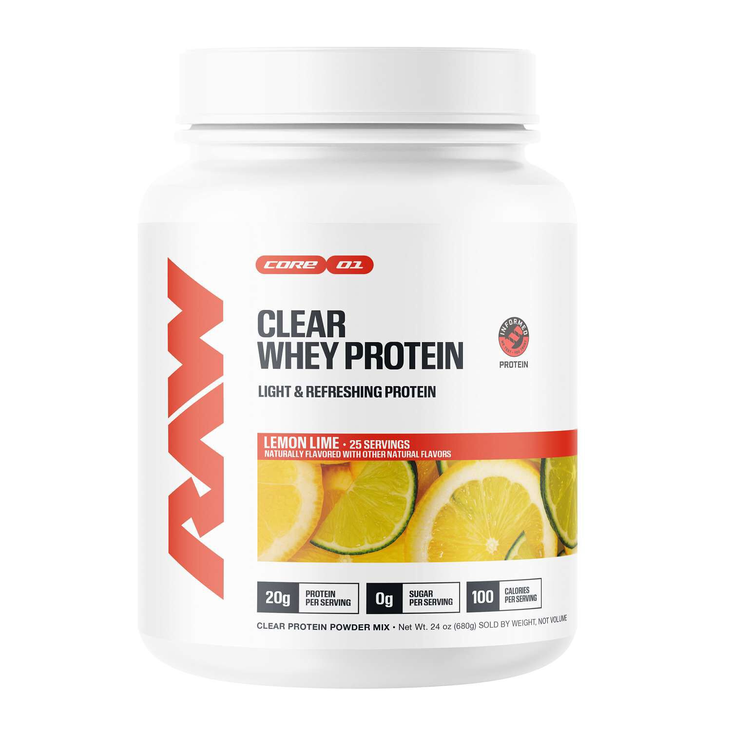 Clear Whey Protein - Lemon Lime (25 Servings) Lemon Lime | GNC