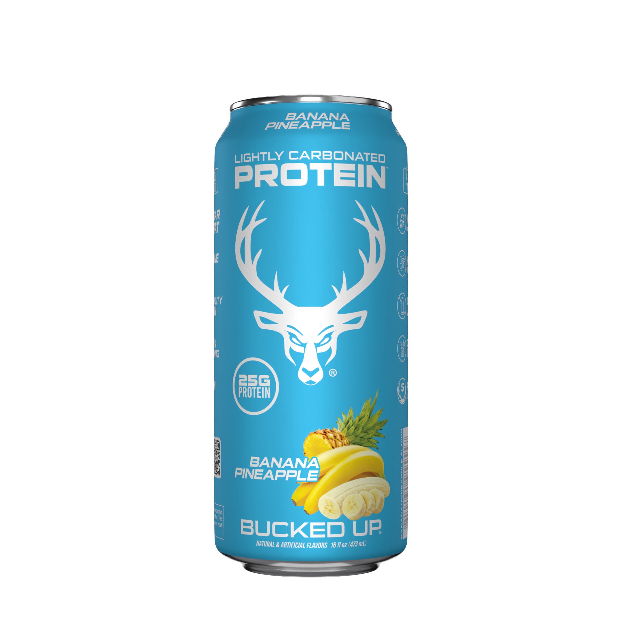 Lightly Carbonated Protein RTD - Banana Pineapple - 16 fl oz (12 Cans)  | GNC