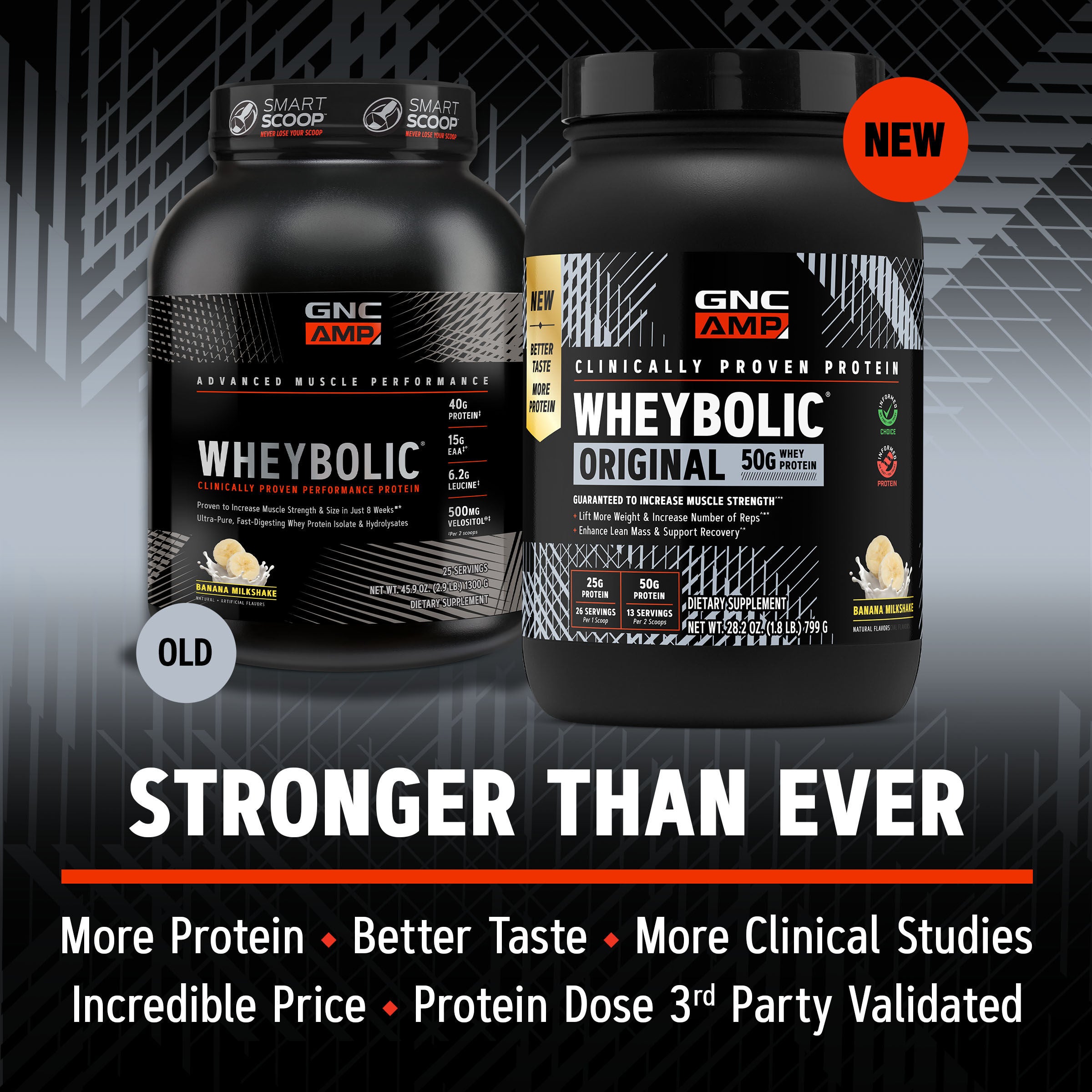 New Wheybolic - Banana Milkshake (26 Servings)