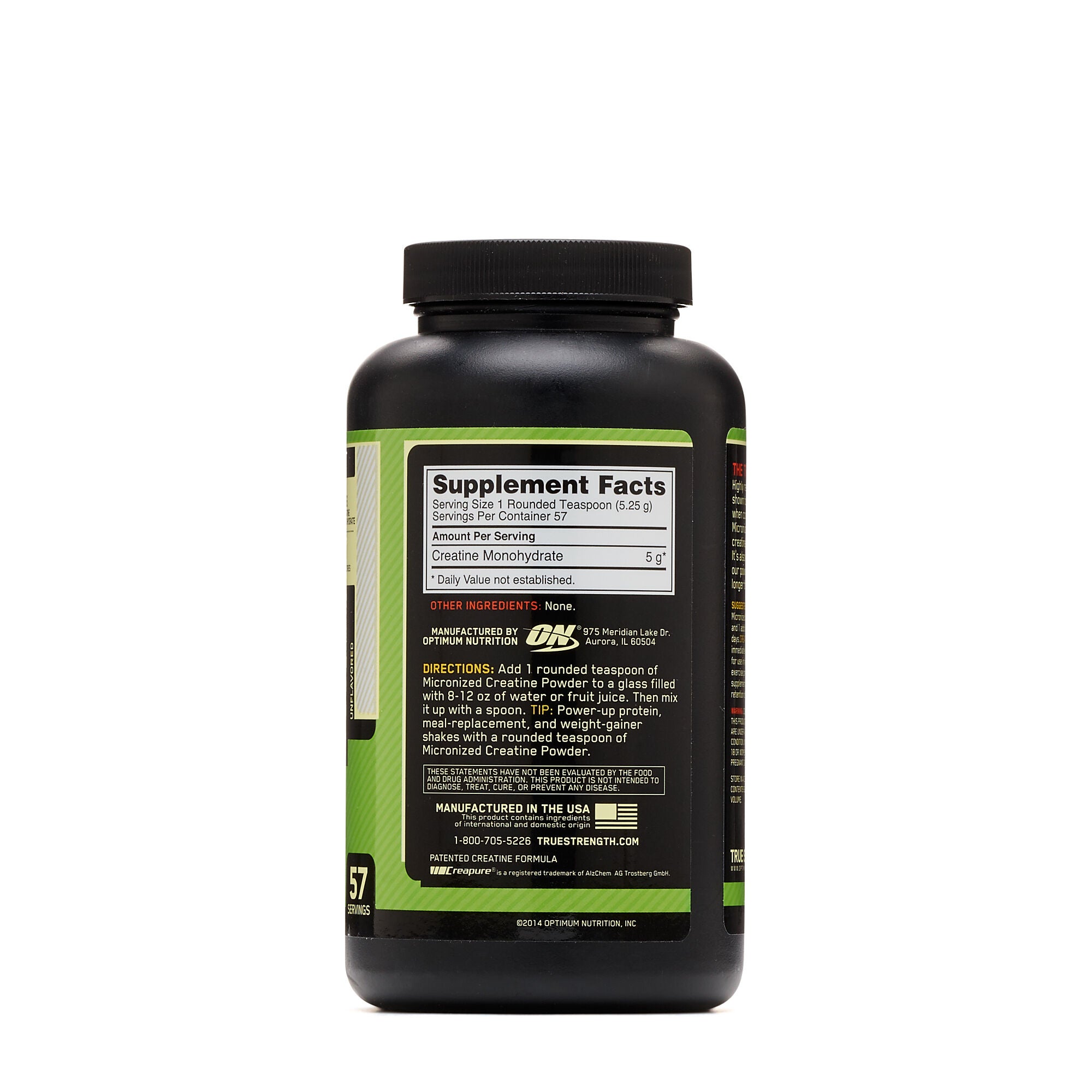 350140 Shop Optimum Nutrition Micronized Creatine Powder to boost your ...