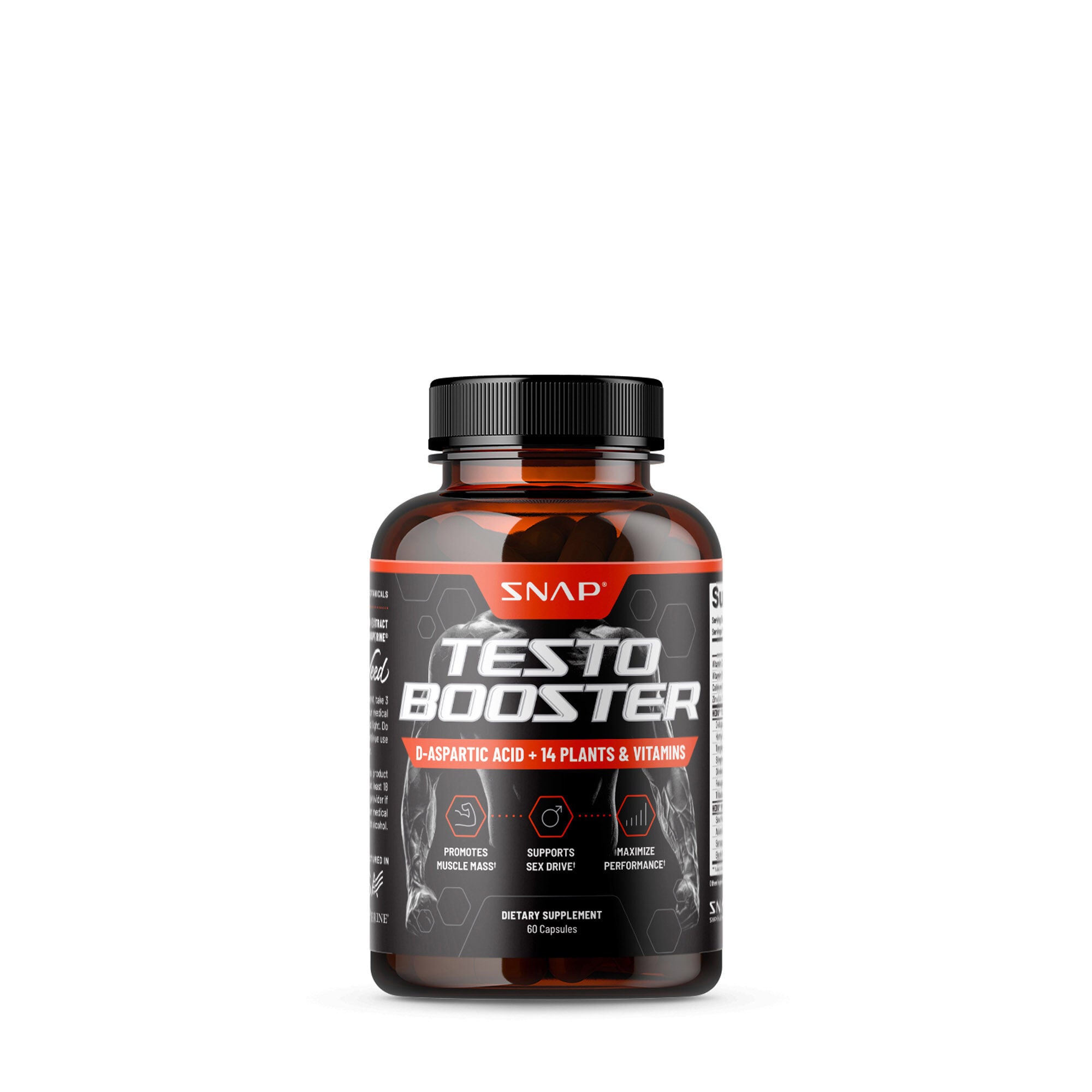 Testo Booster - 60 Capsules (20 Servings)  | GNC