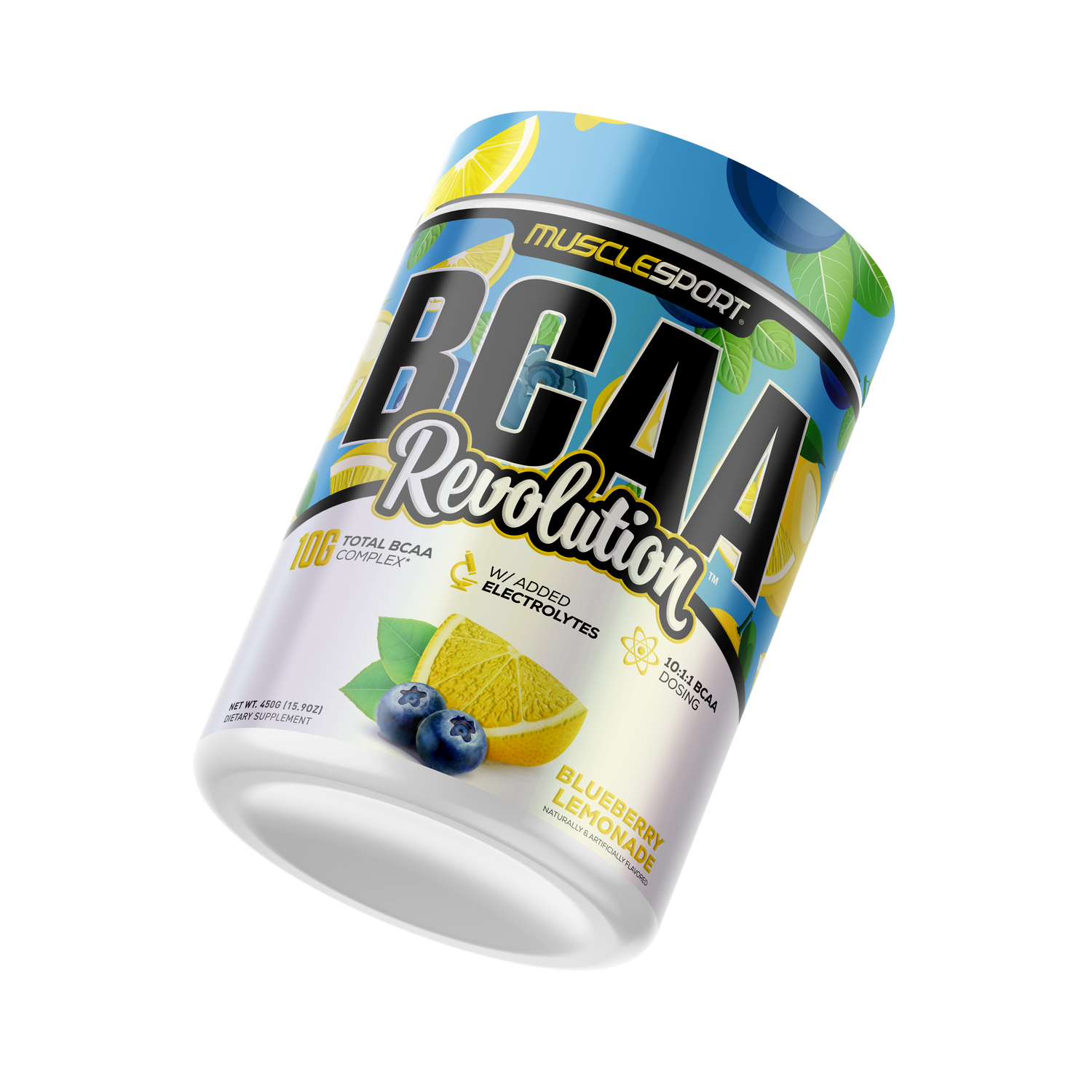 MuscleSport Bcaa Revolution - Blueberry Lemonade (30 Servings)