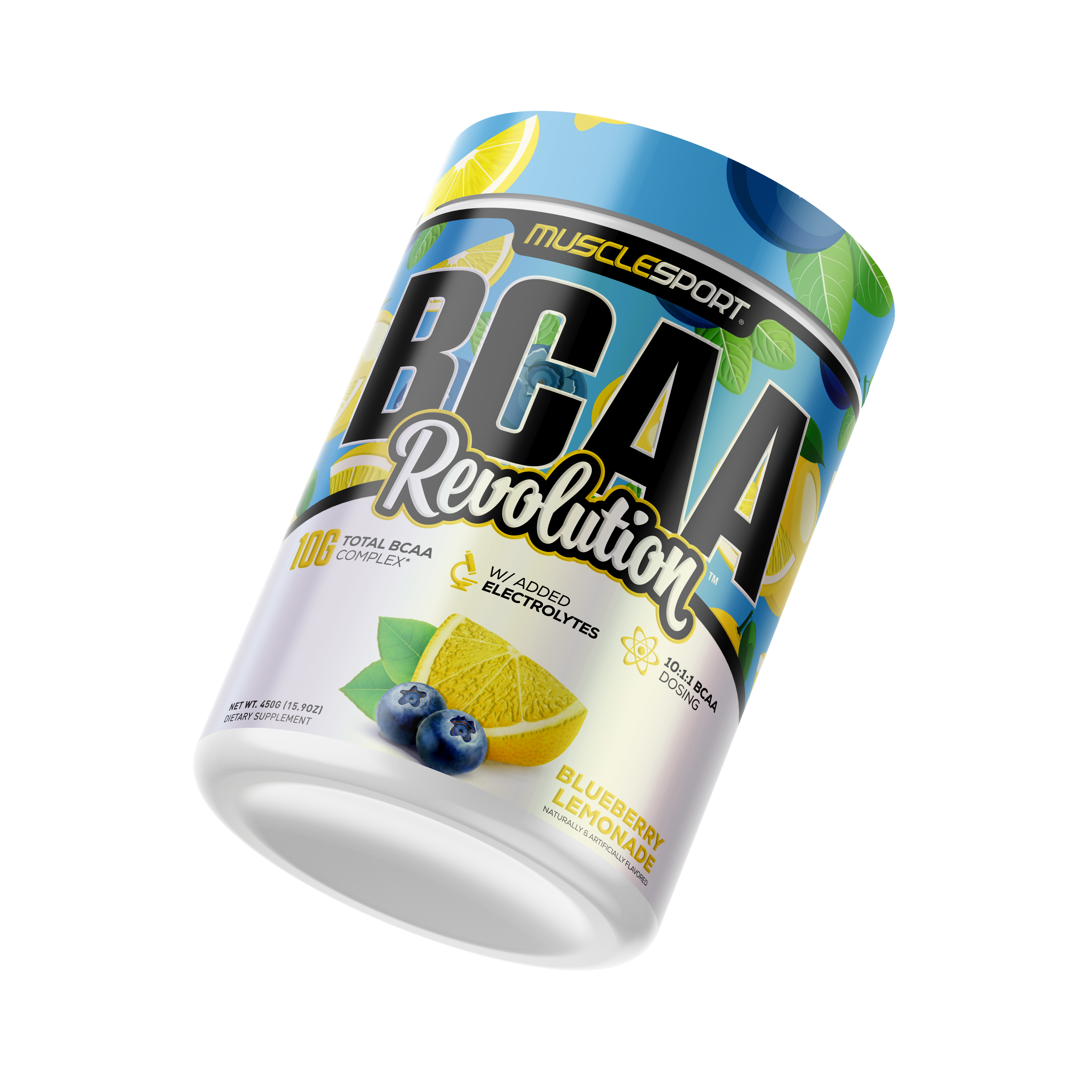 MuscleSport Bcaa Revolution - Blueberry Lemonade (30 Servings)