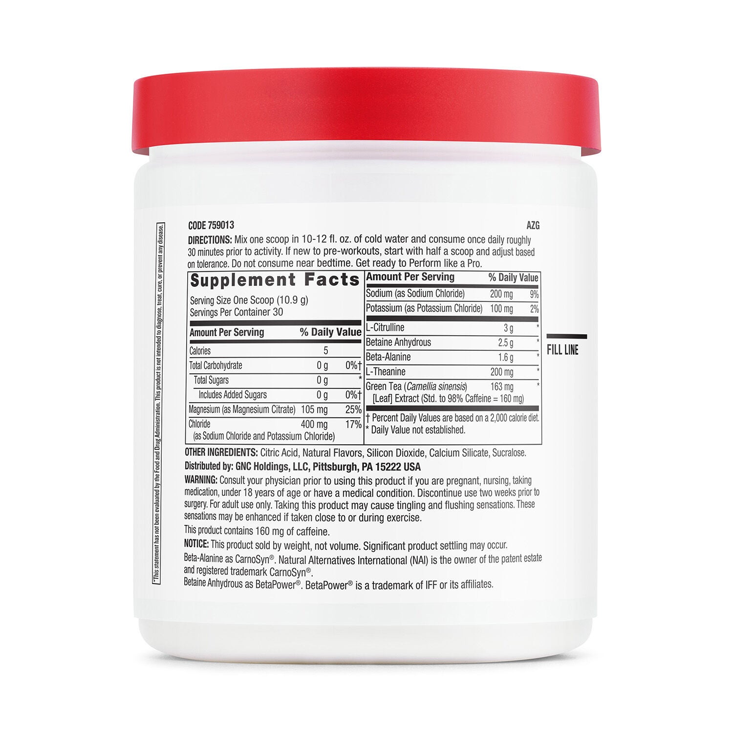 Pre-Workout - Watermelon (30 Servings)