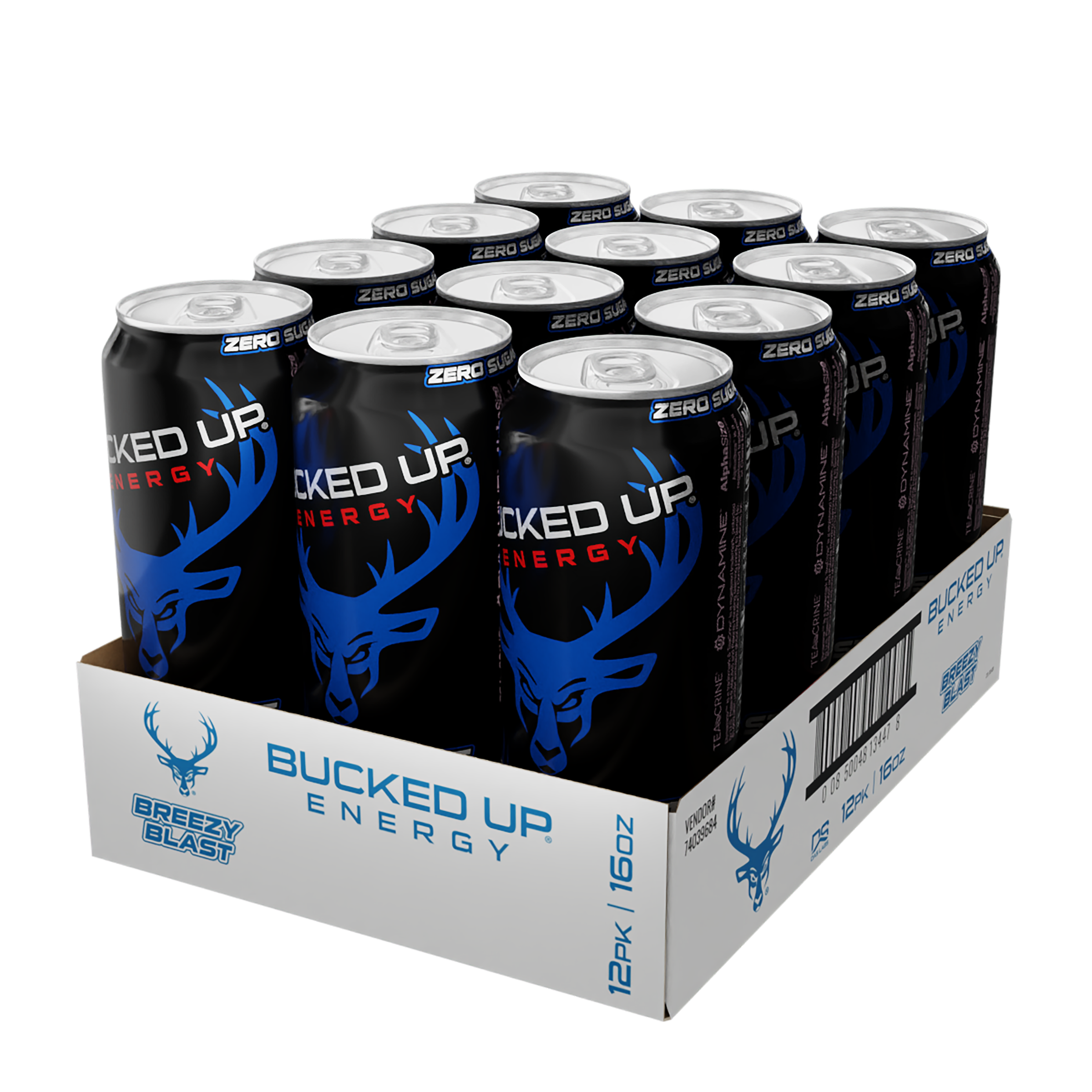 Energy Drink - Breezy Blast - 16oz. (12 Cans) Breezy Blast | GNC