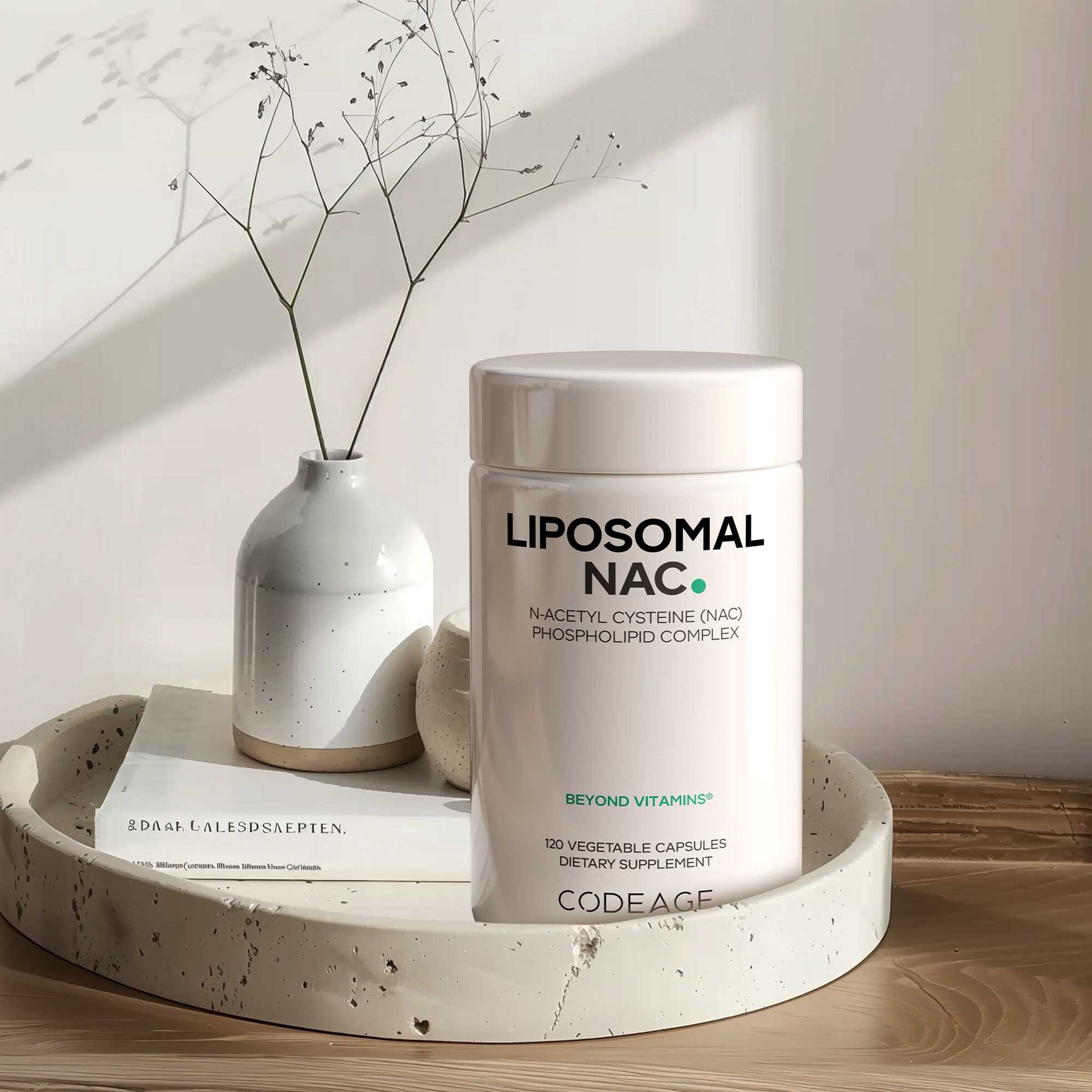 Liposomal NAC - 120 Vegetable Capsules (60 Servings)  | GNC