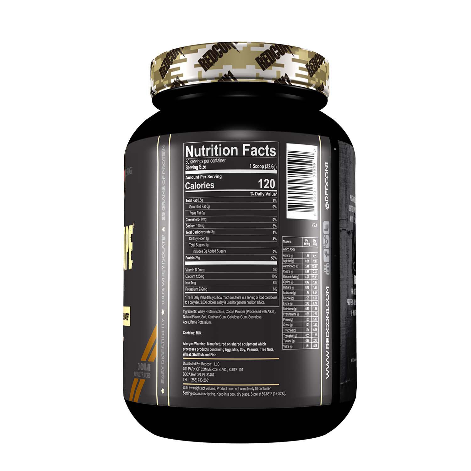 ISOTOPE 100% Whey Isolate - Chocolate (30 Servings) Chocolate | GNC