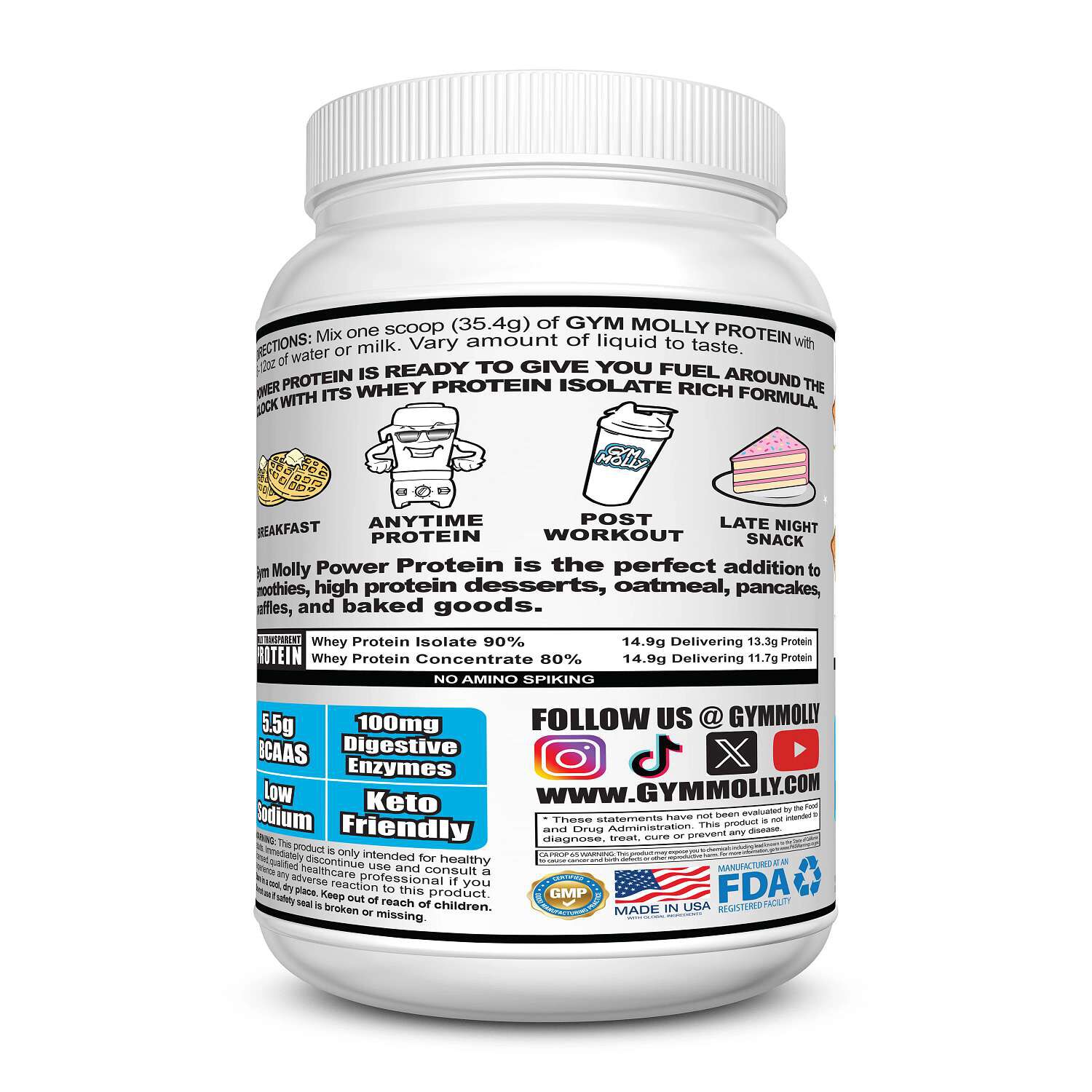 Power Protein 100% Whey - Cinnamon Toast (26 Servings)