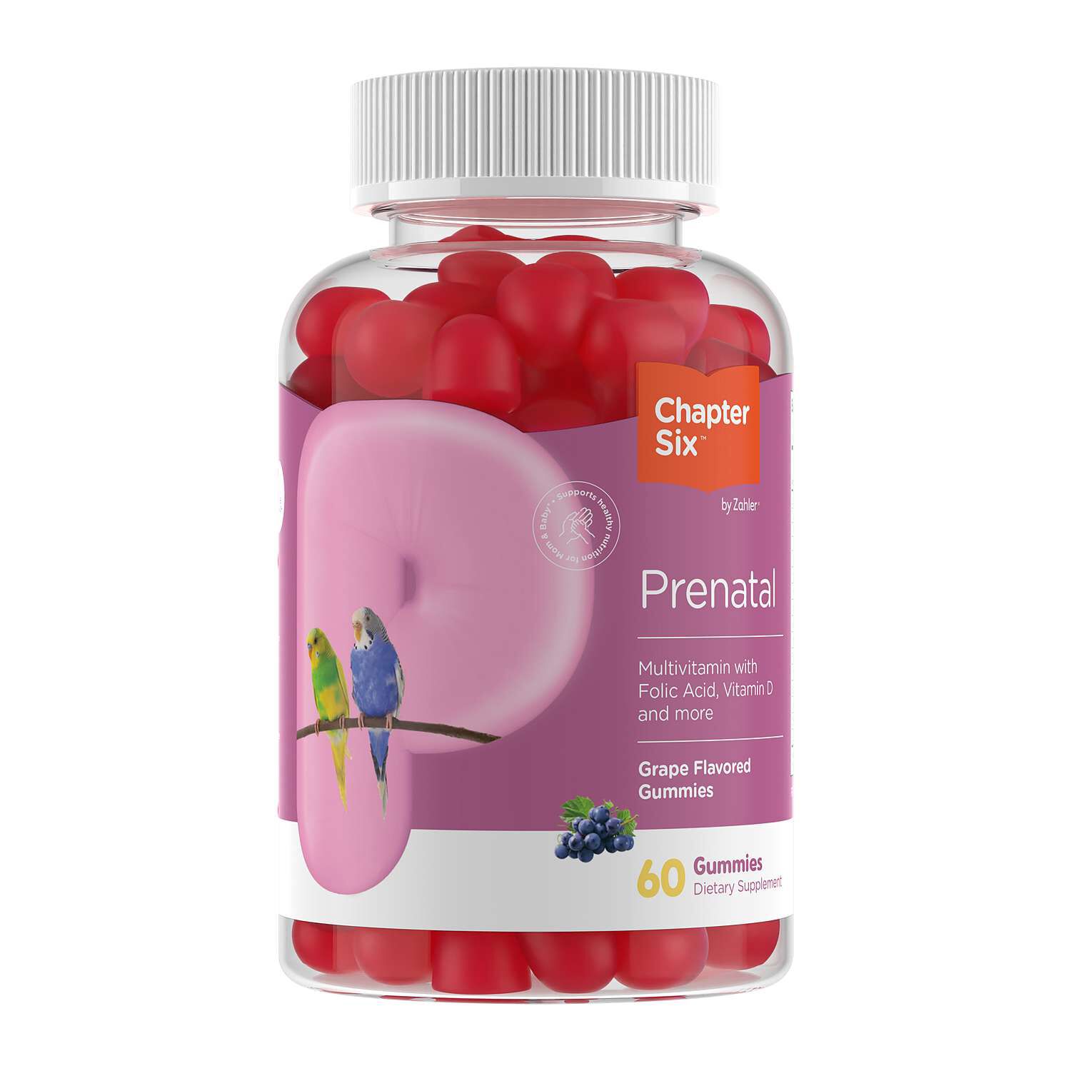 Chapter Six: Prenatal - Grape - 60 Gummies (30 Servings)