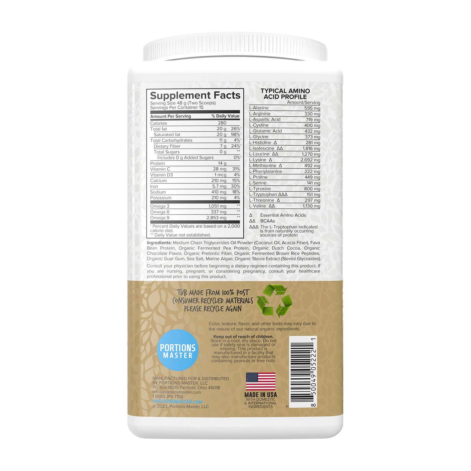 Vegan Keto Body - Chocolate (15 Servings)