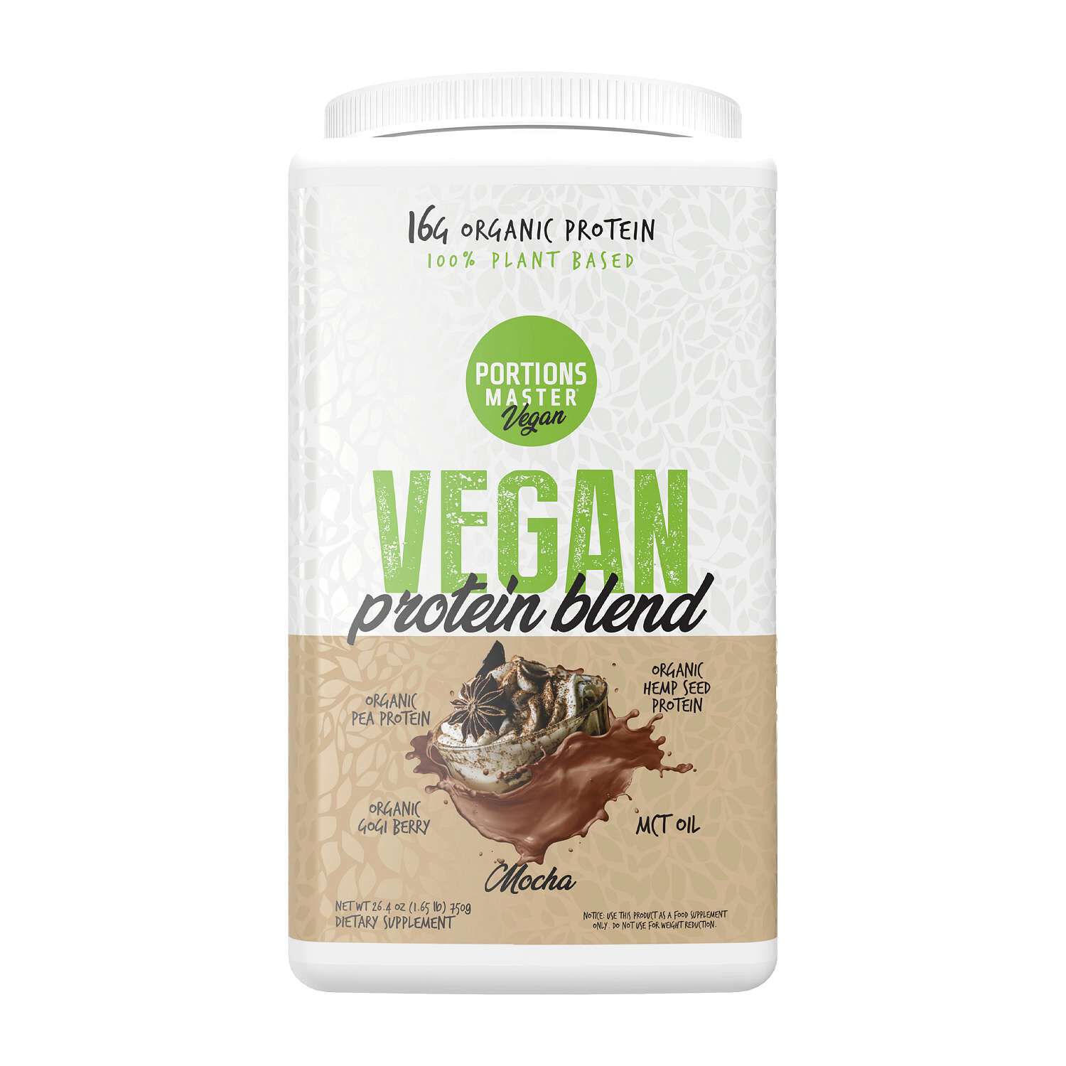 Vegan Protein Blend - Mocha (30 Servings)  | GNC