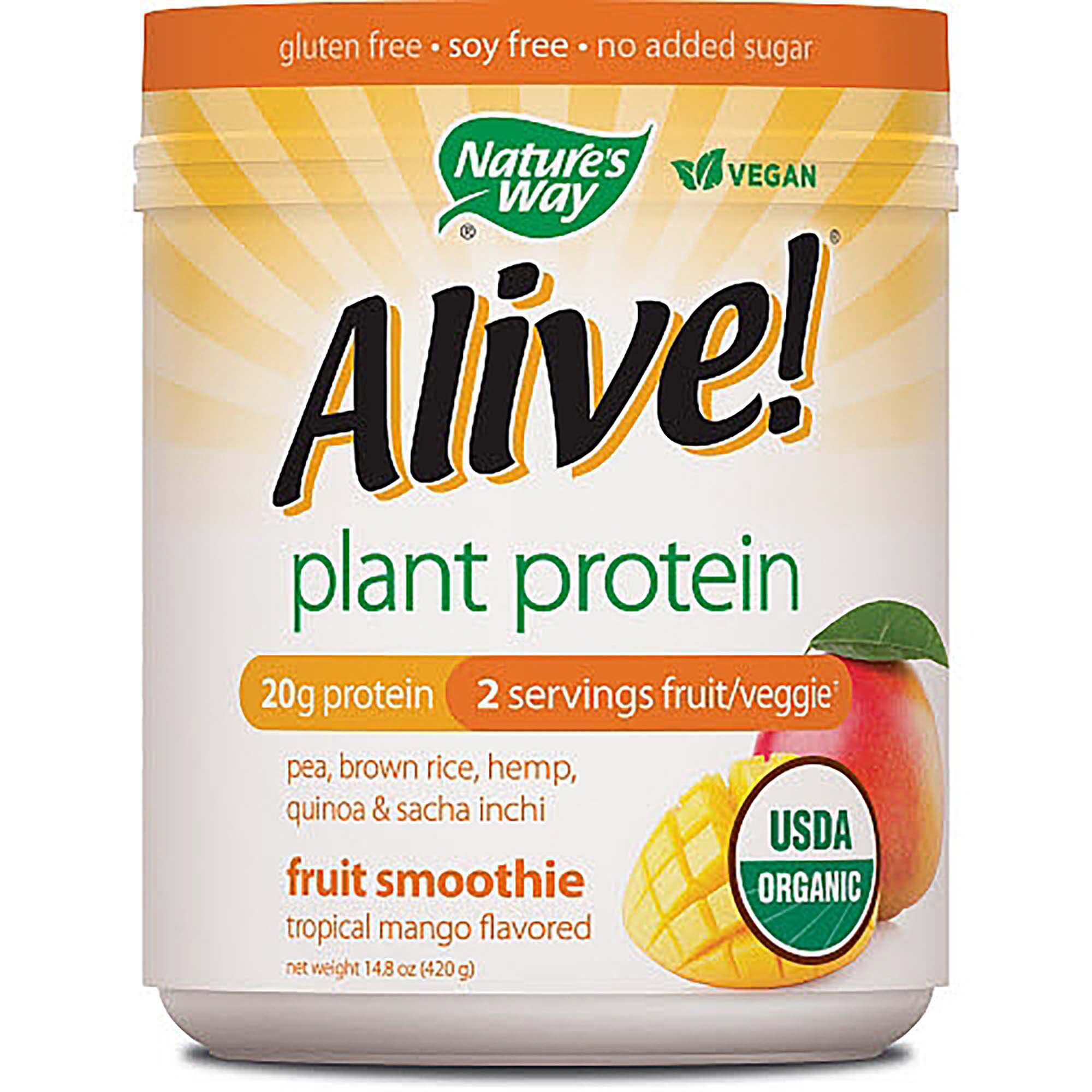 Nature S Way Alive Plant Protein Gnc