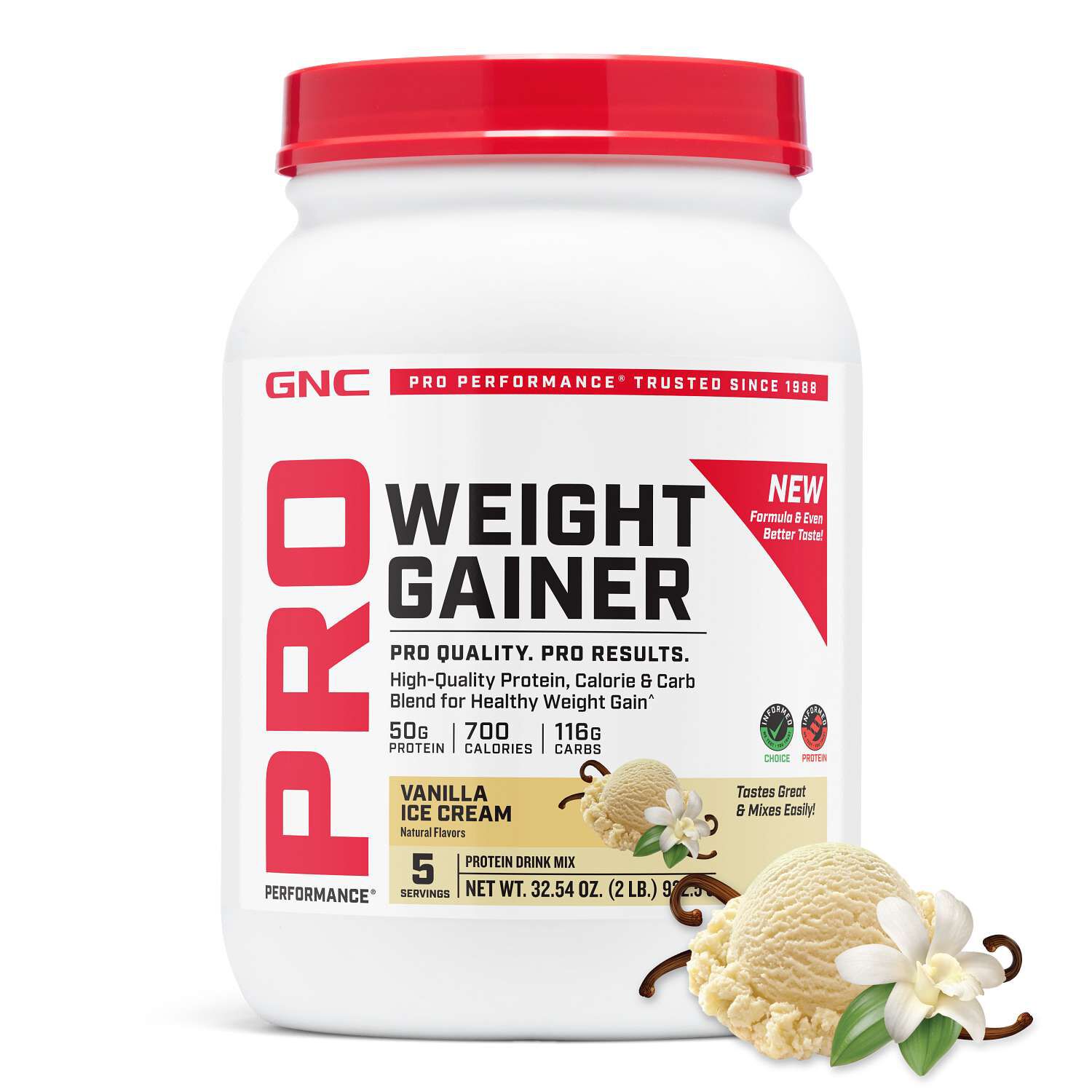 Weight Gainer - Vanilla Ice Cream (5 Servings)