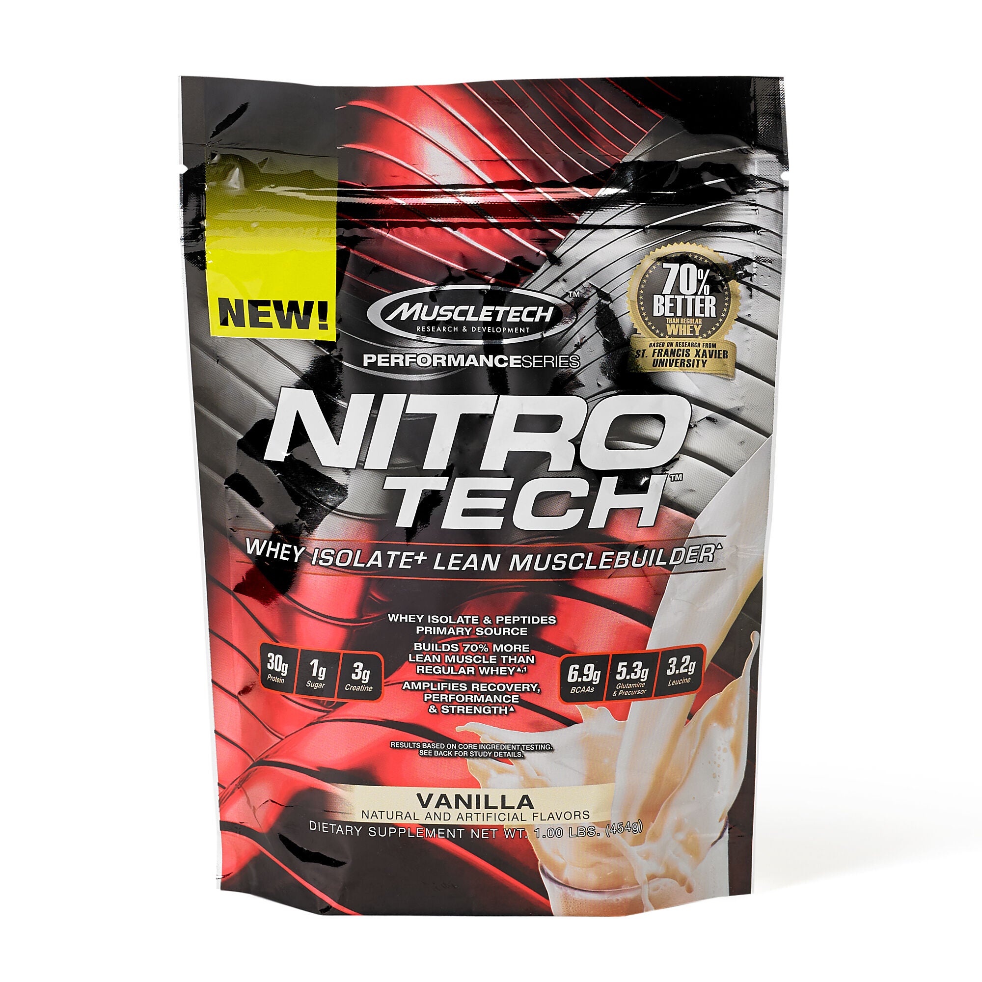 nitro tech vanilla flavour
