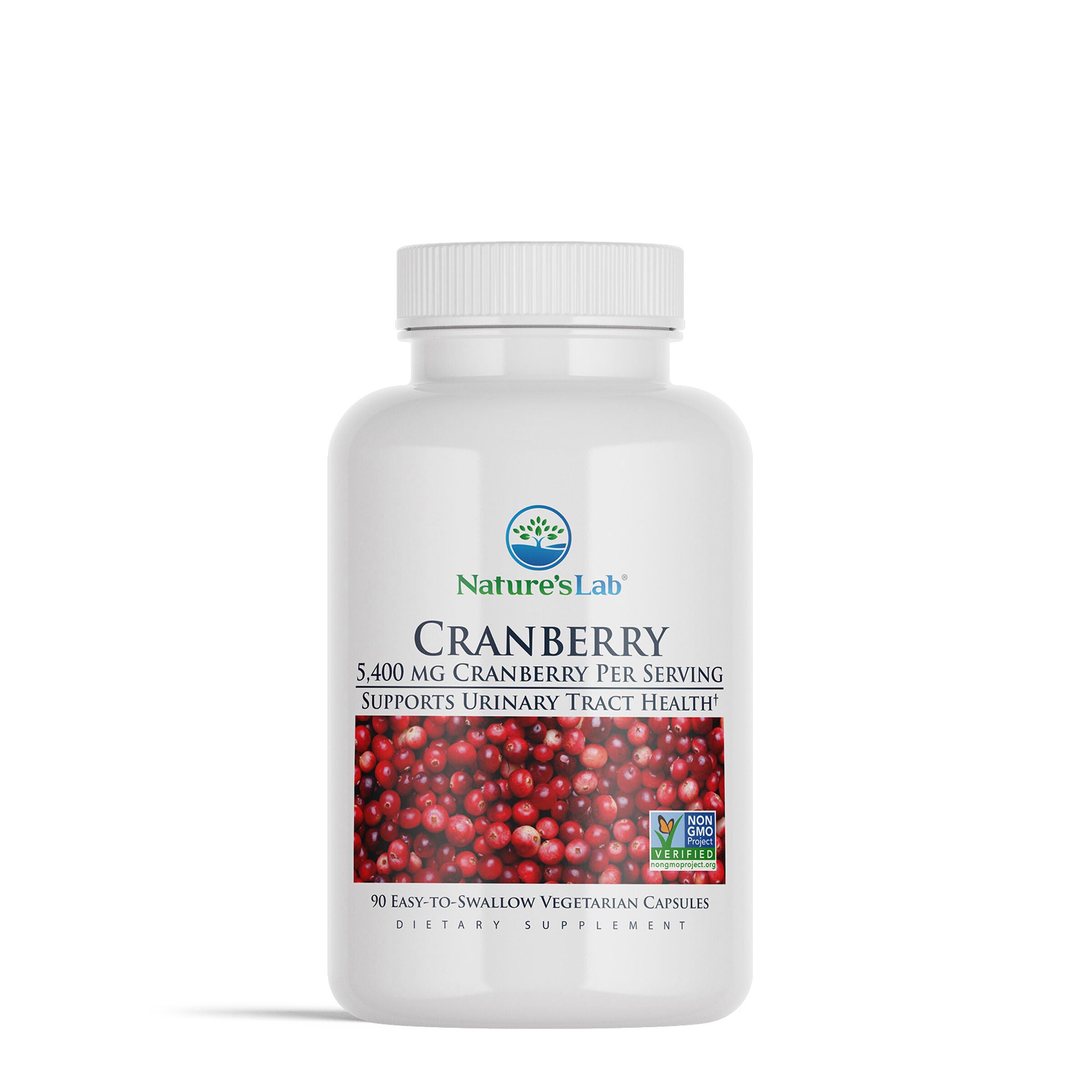 Nature's Lab Cranberry 5400Mg Healthy - 90 Vegetarian Capsules (90 Servings)