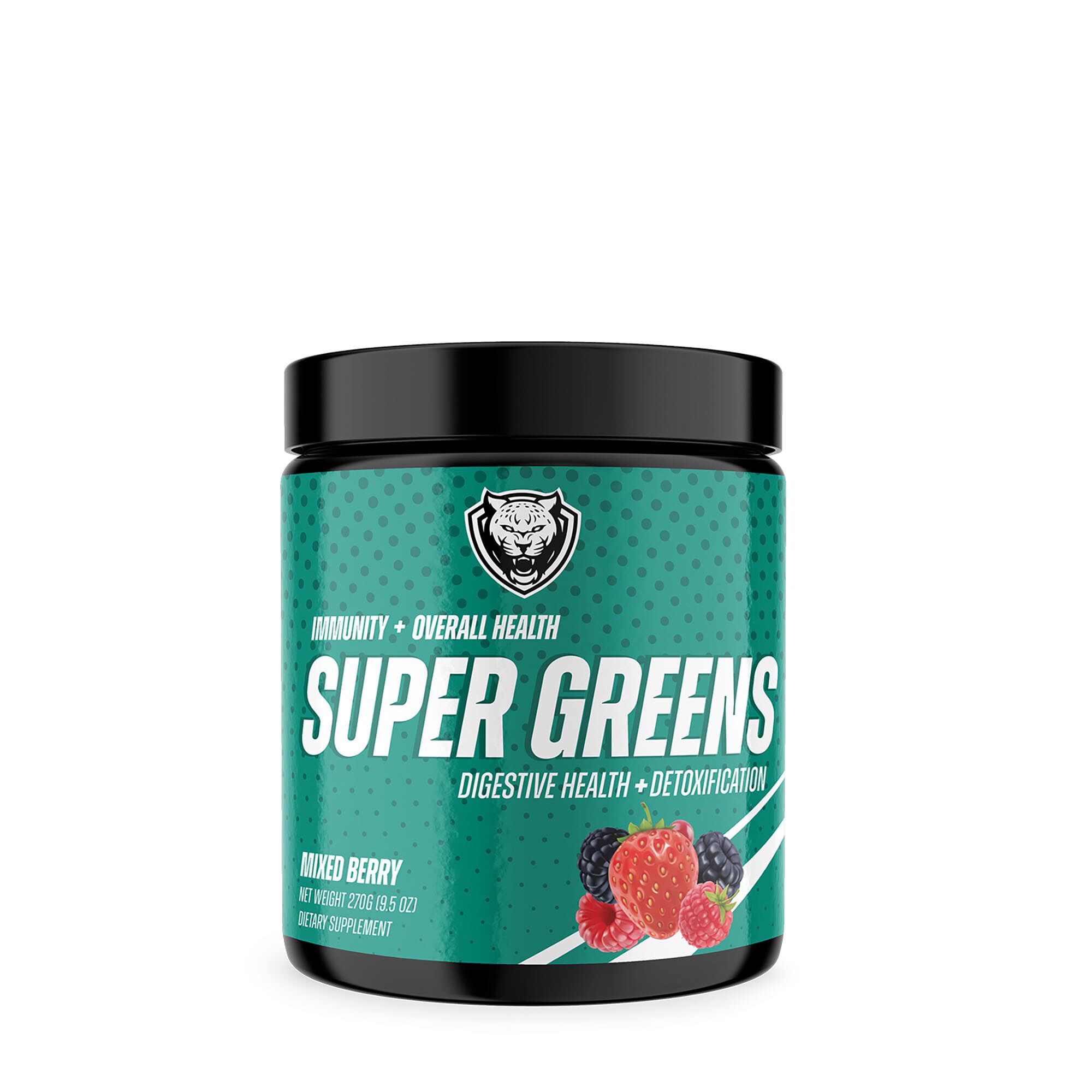 Super Greens - Mixed Berry - 9.5 oz. (30 Servings)  | GNC