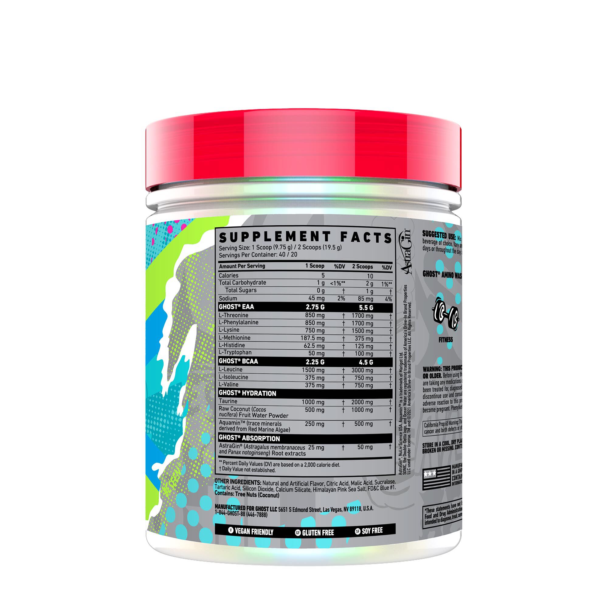 AMINO - Sonic&trade; Ocean Water&nbsp;(40 Servings) Sonic&trade; Ocean Water | GNC